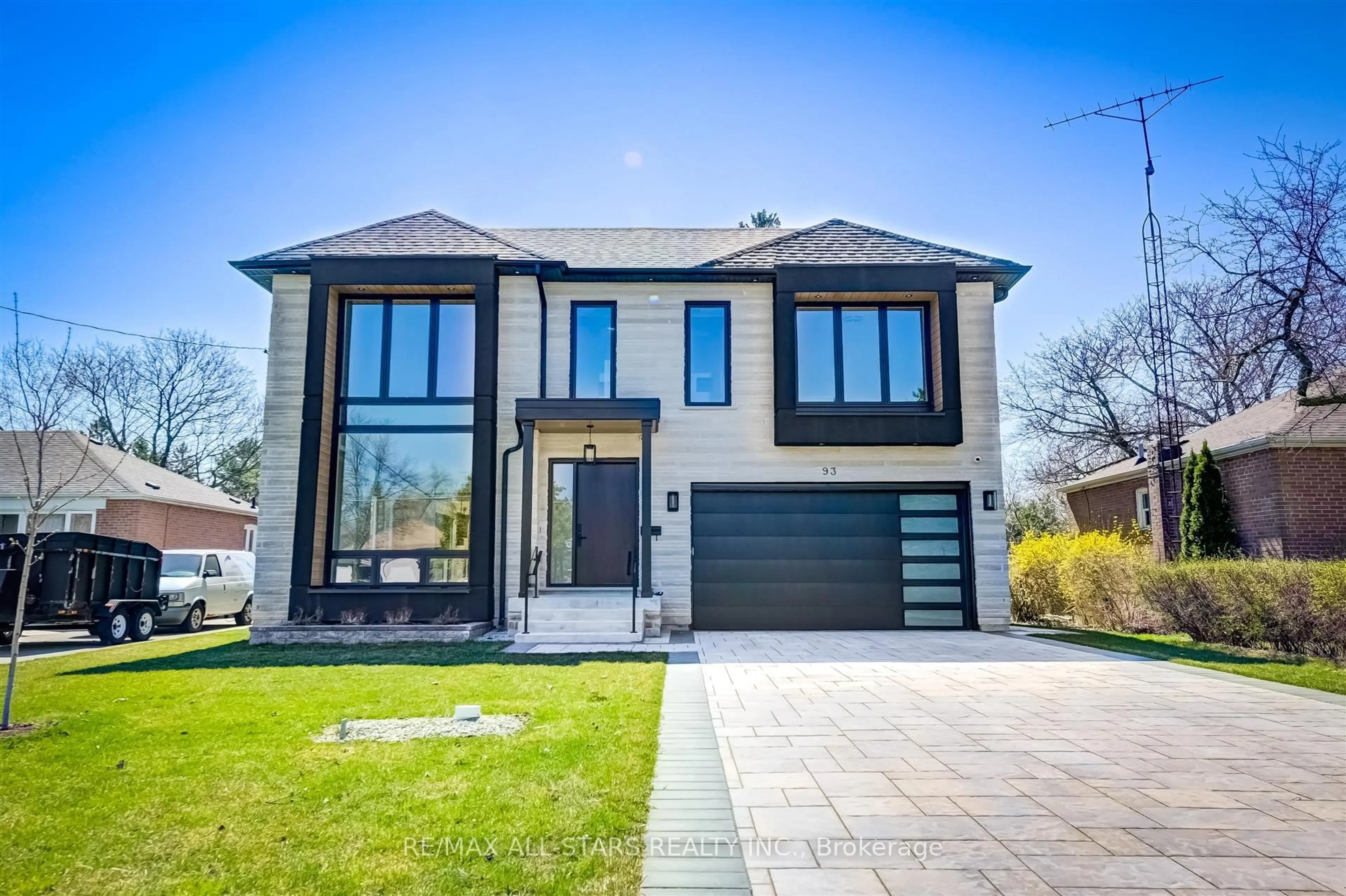 Home with brick exterior material, street for 93 Cree Ave, Toronto Ontario M1M 1Z9