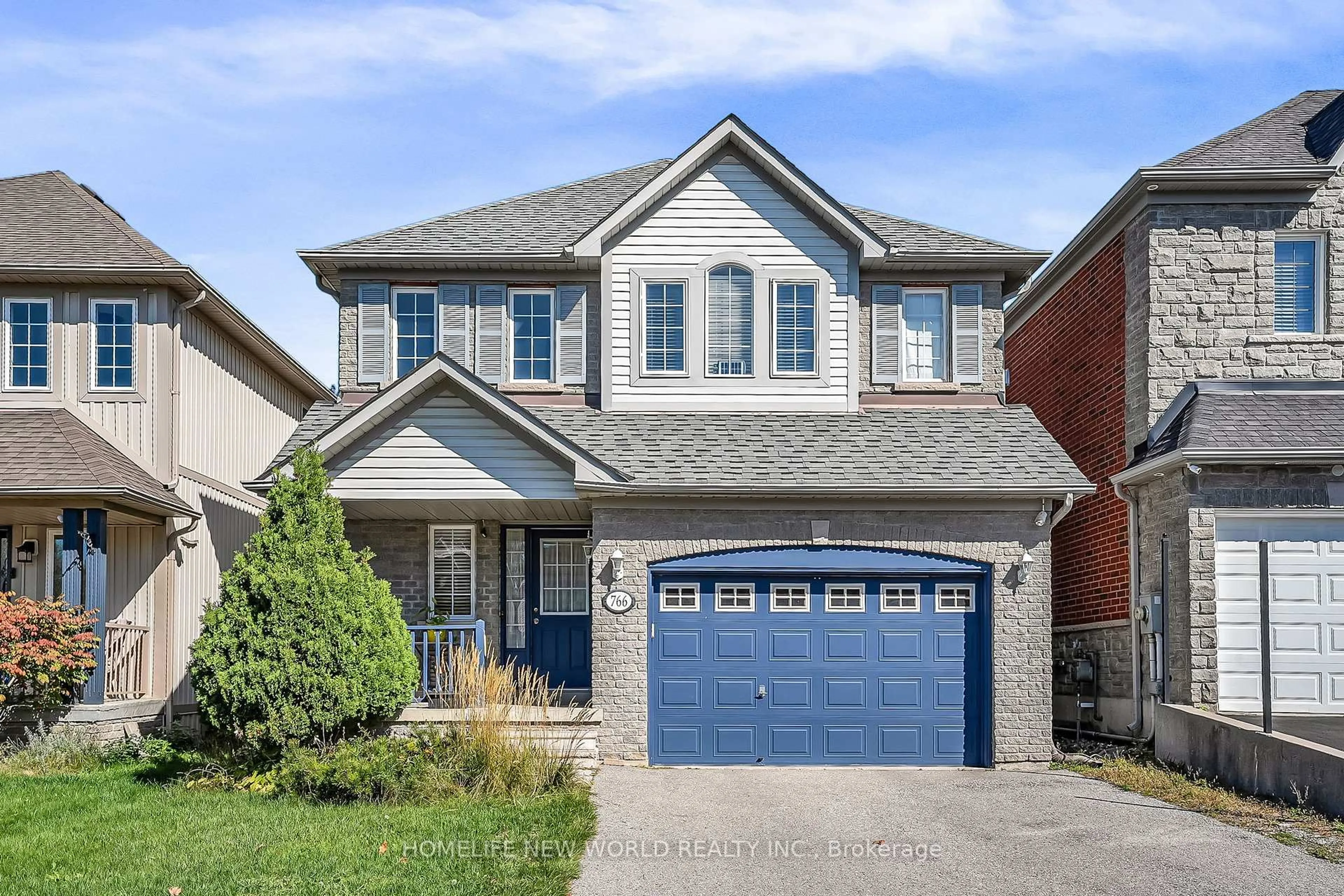 Home with brick exterior material, street for 766 Greystone Crt, Oshawa Ontario L1K 2V1
