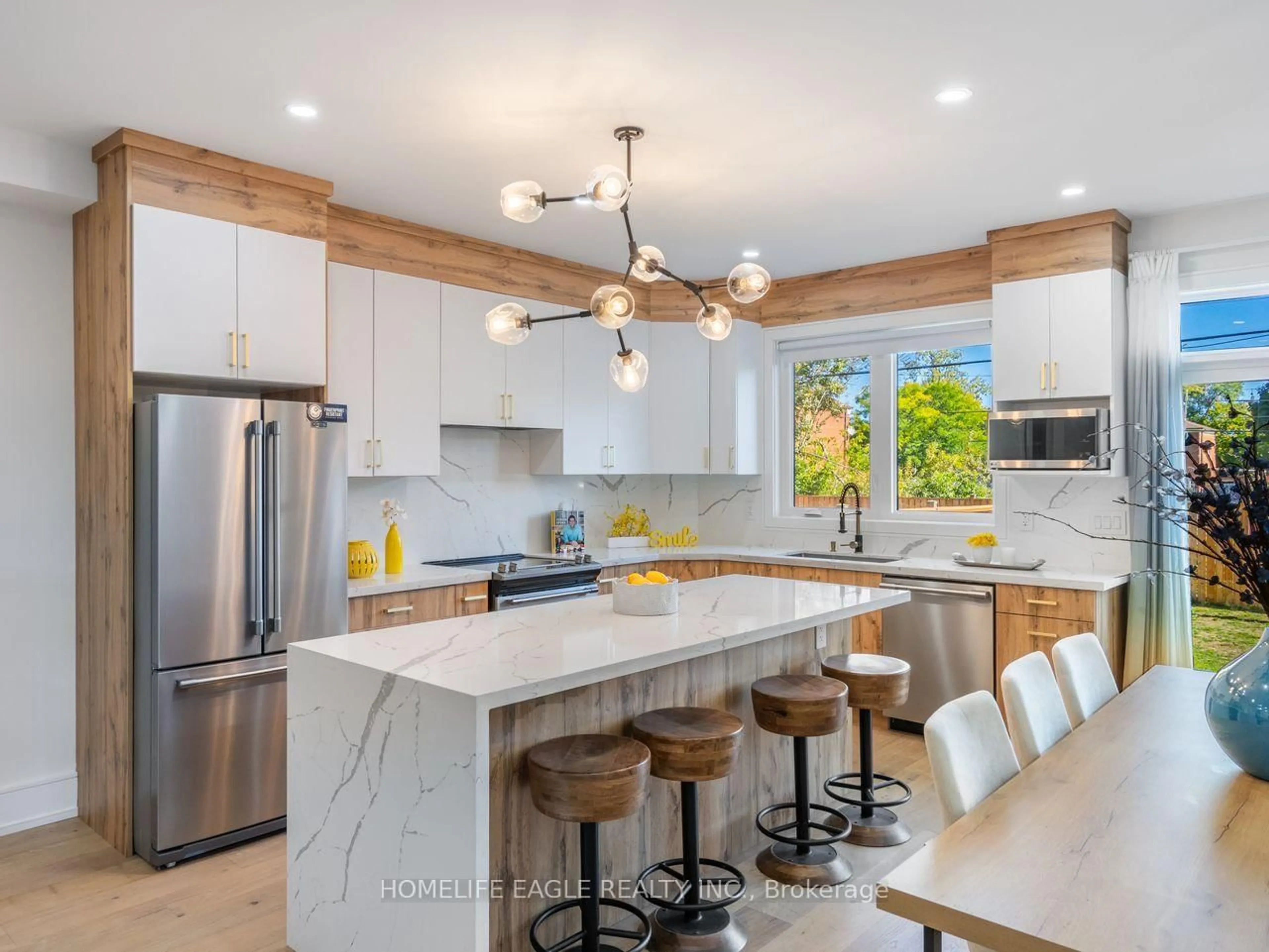 Open concept kitchen, unknown for 109A Heale Ave, Toronto Ontario M1N 3Y2