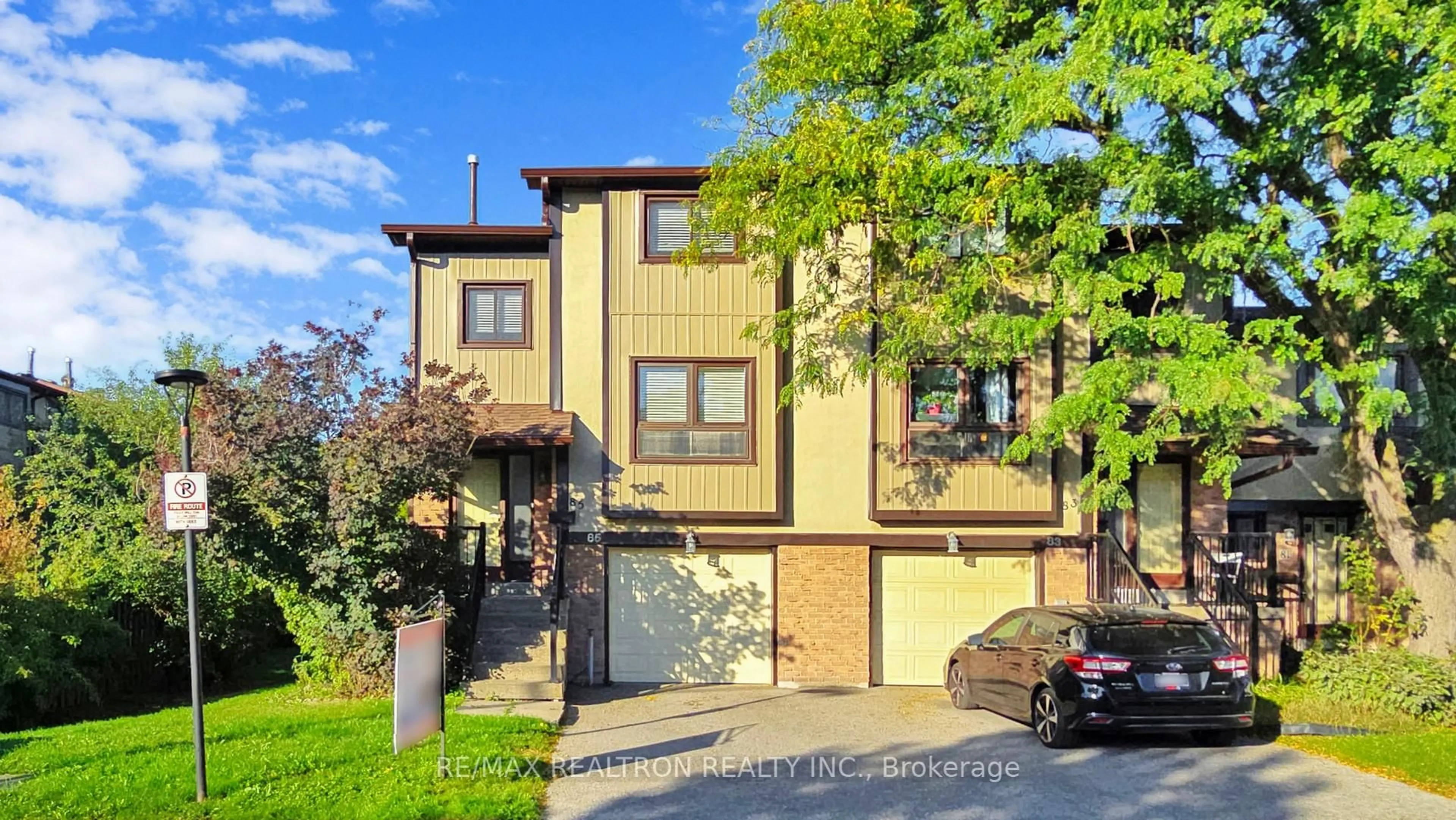 Home with brick exterior material, street for 29 Fundy Bay Blvd #85, Toronto Ontario M1W 3A2