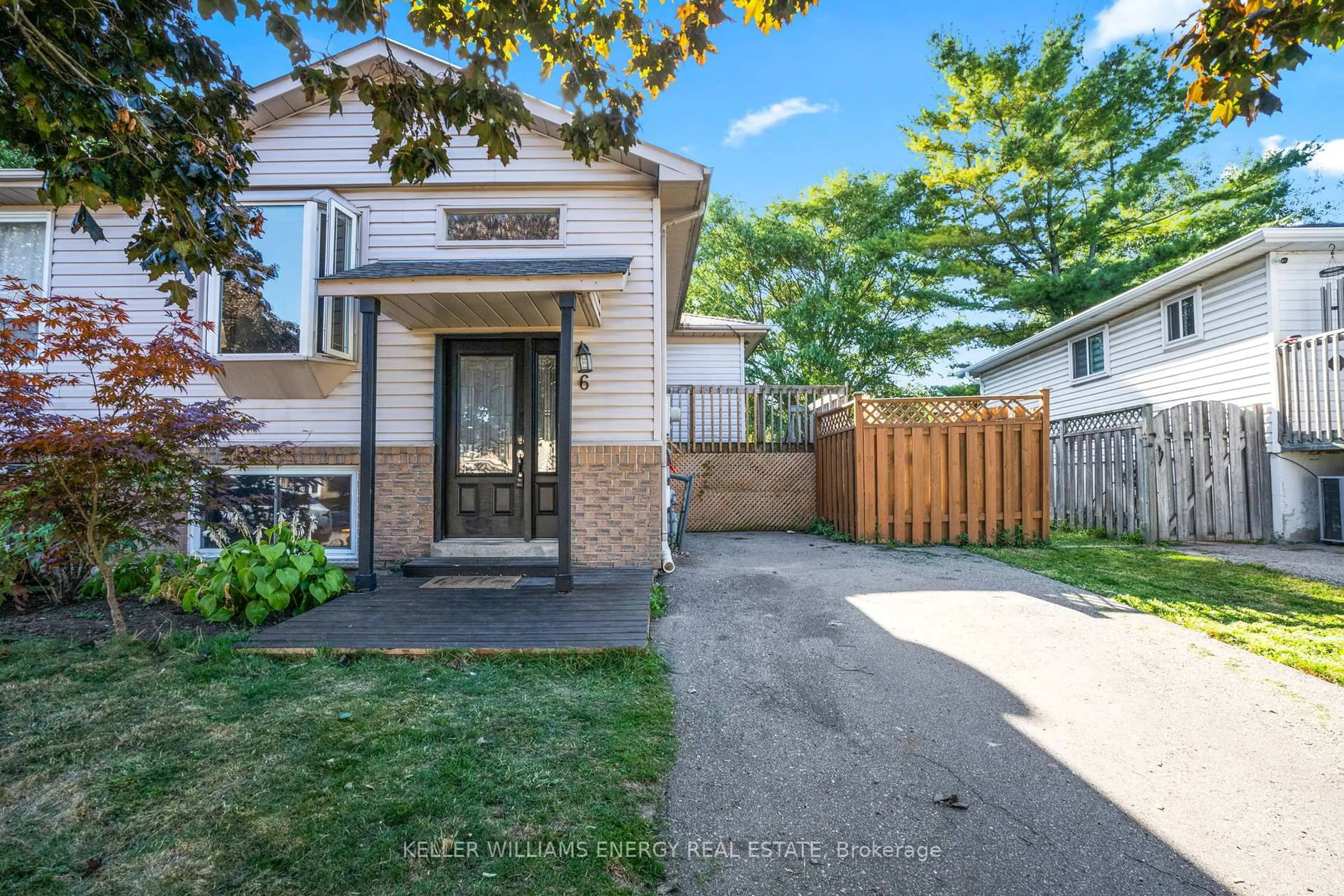 Home with brick exterior material, street for 6 Fairbairn Crt, Clarington Ontario L1C 4K9