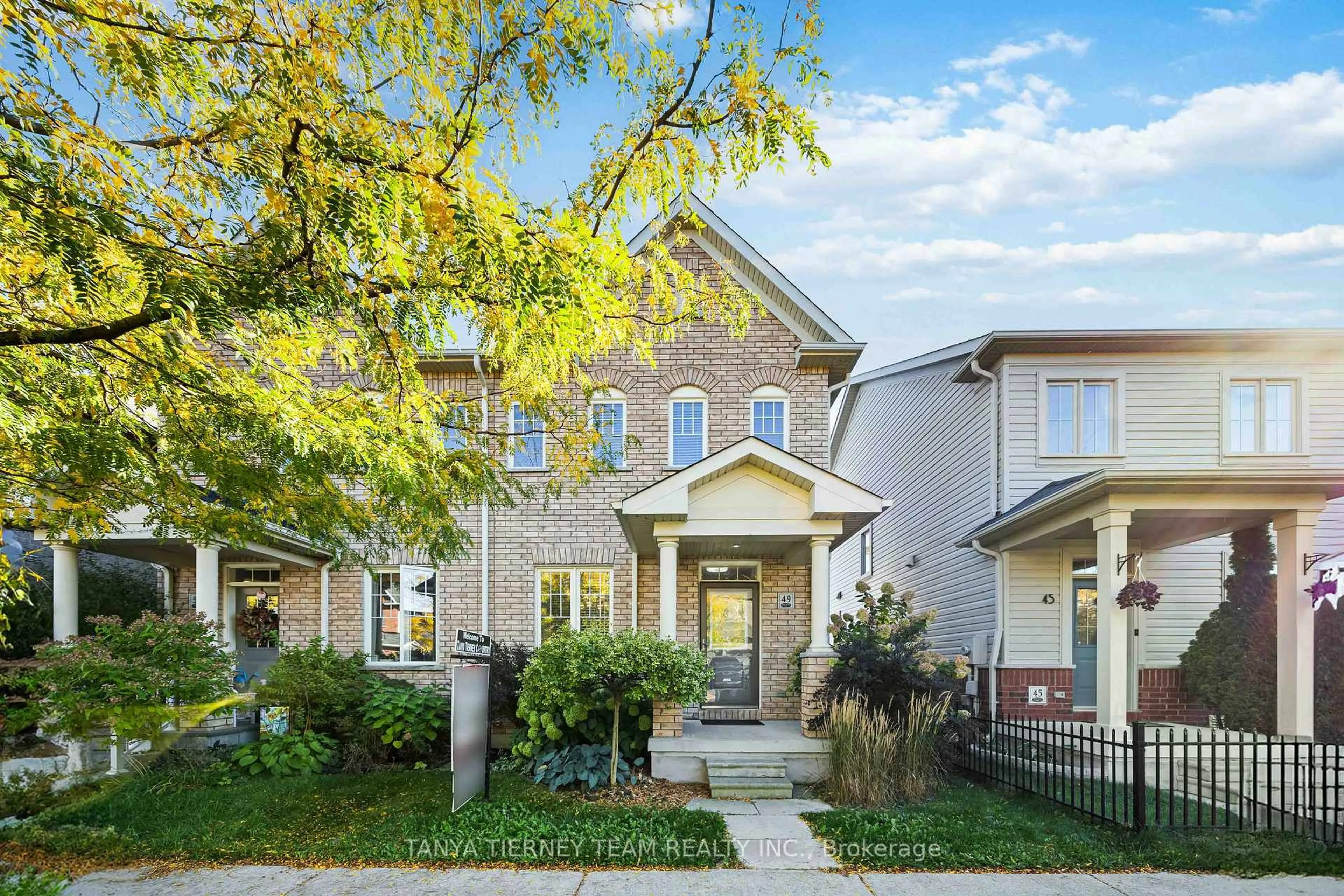 Home with brick exterior material, street for 49 Ted Miller Cres, Clarington Ontario L2N 1E7