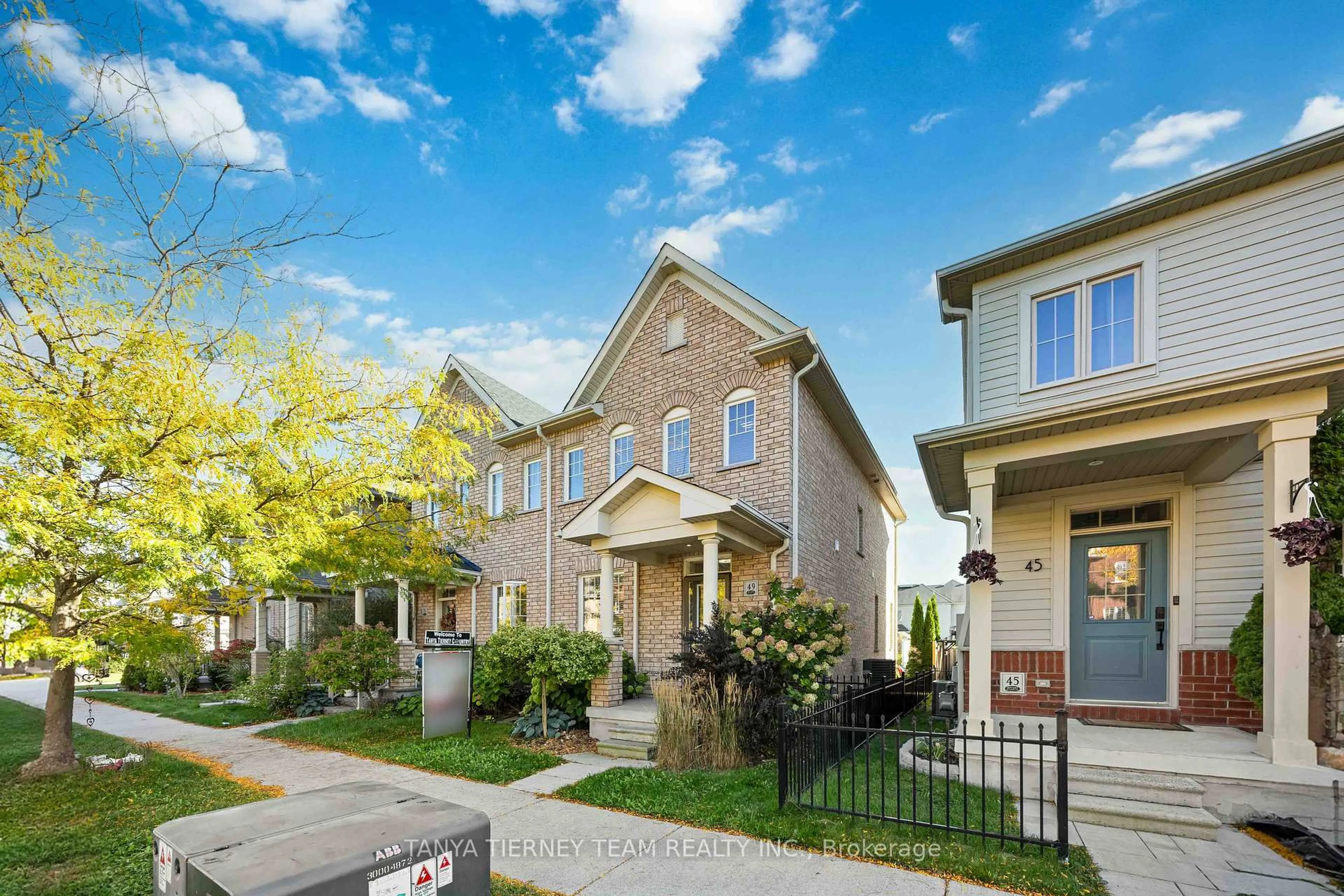 Home with brick exterior material, street for 49 Ted Miller Cres, Clarington Ontario L2N 1E7