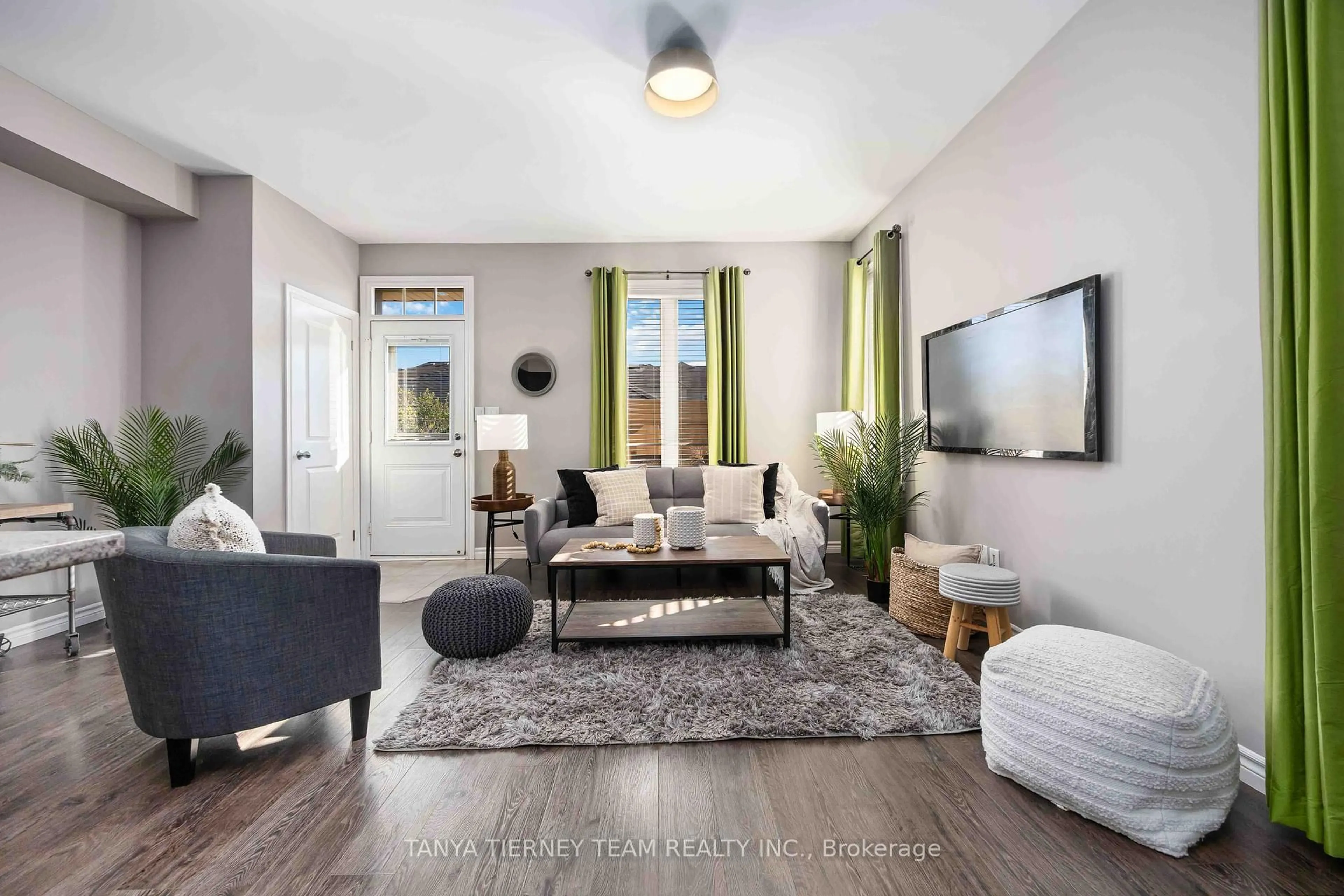 Living room with furniture, unknown for 49 Ted Miller Cres, Clarington Ontario L2N 1E7