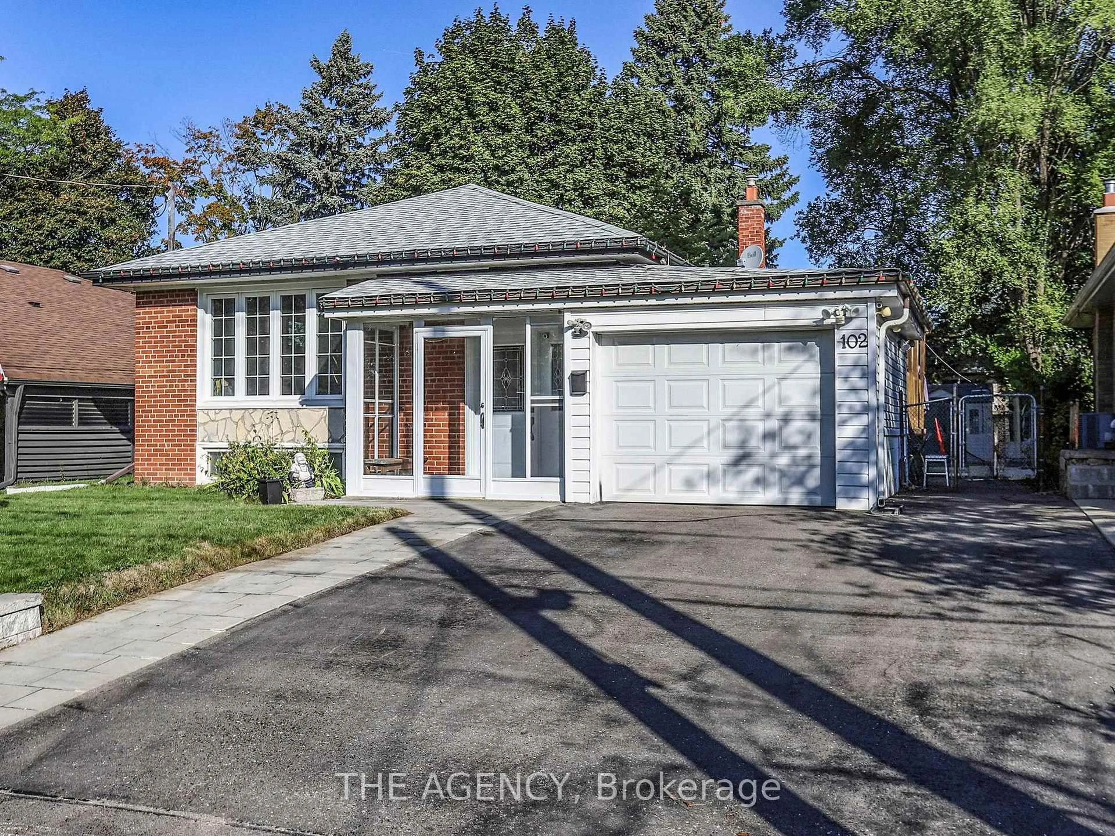 Home with brick exterior material, street for 102 Meldazy Dr, Toronto Ontario M1P 4G3