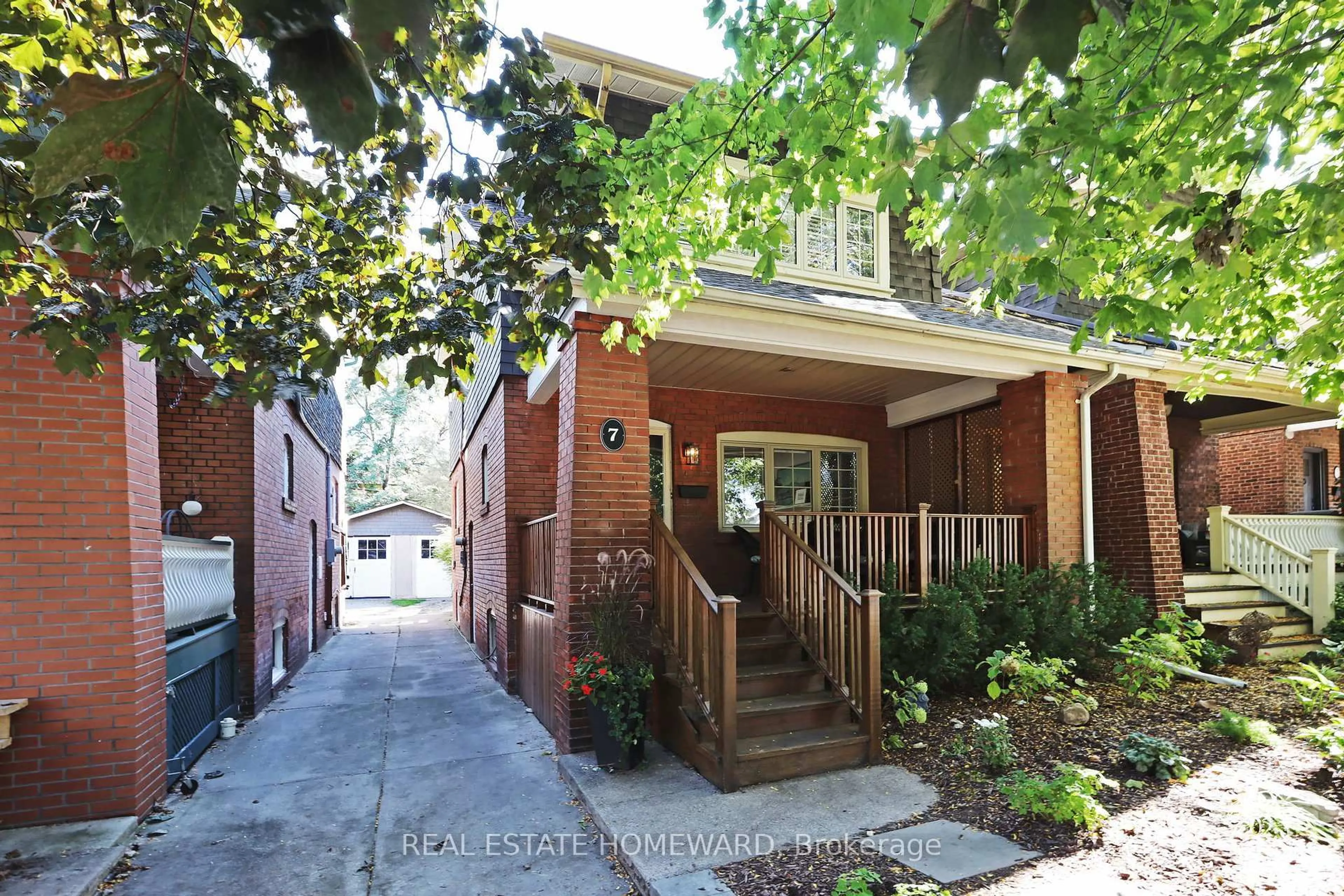 Home with brick exterior material, street for 7 Bingham Ave, Toronto Ontario M4E 3R1