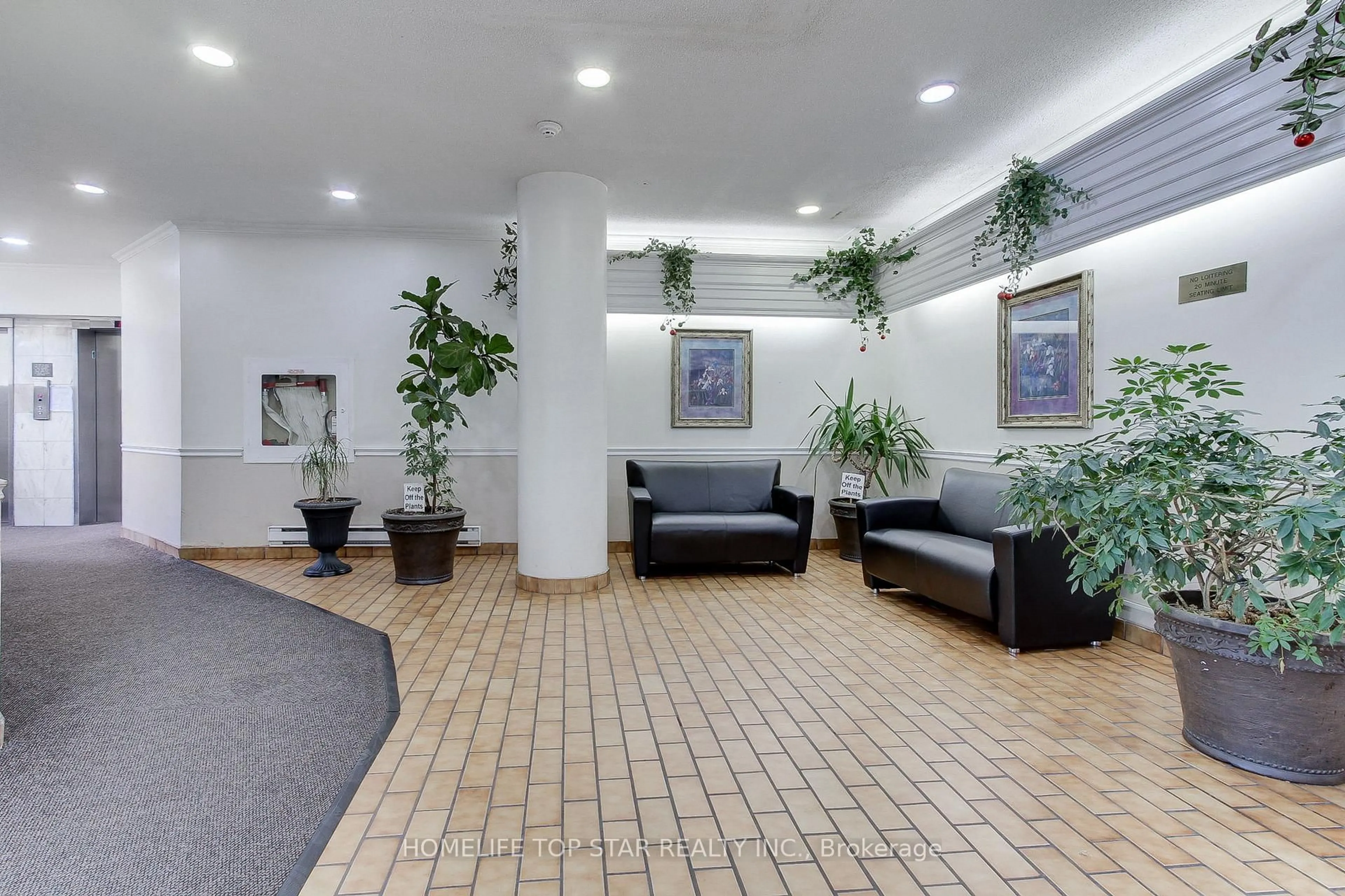 Lobby for 5580 Sheppard Ave #613, Toronto Ontario M1B 2L3