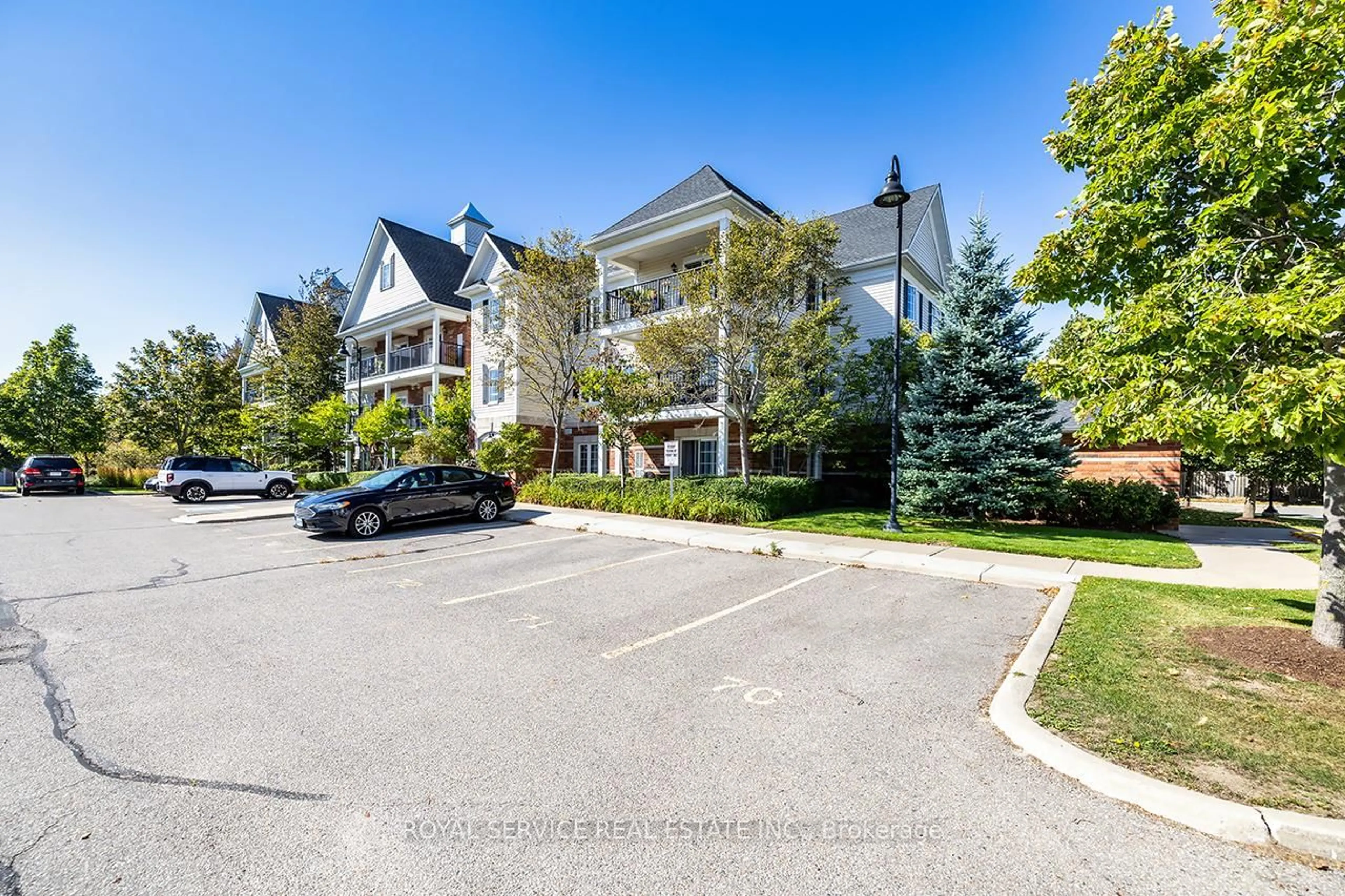 A pic from outside/outdoor area/front of a property/back of a property/a pic from drone, unknown for 75 Shipway Ave #312, Clarington Ontario L1B 0B8