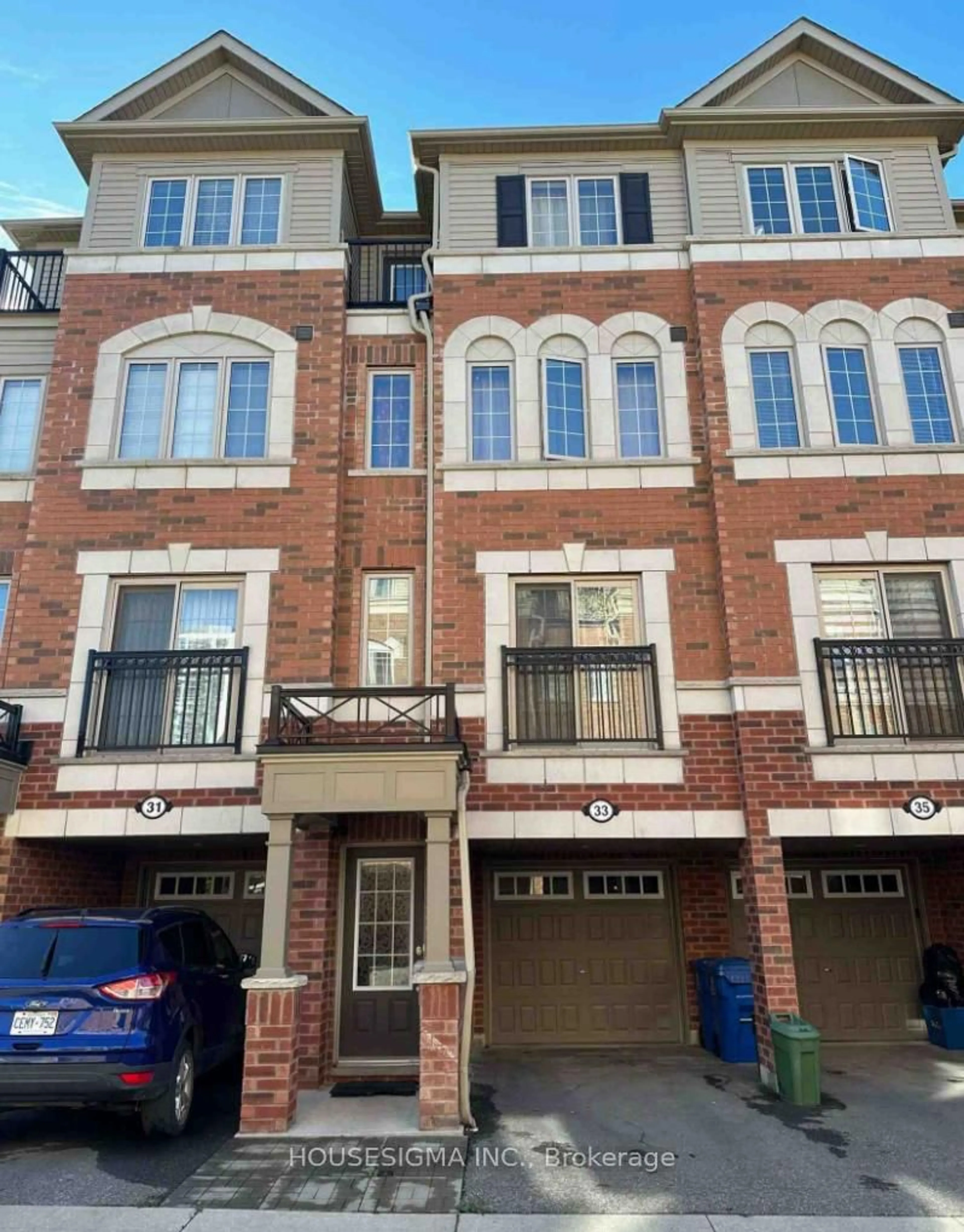 Home with brick exterior material, street for 33 Foal Path #256, Oshawa Ontario L1L 0L2