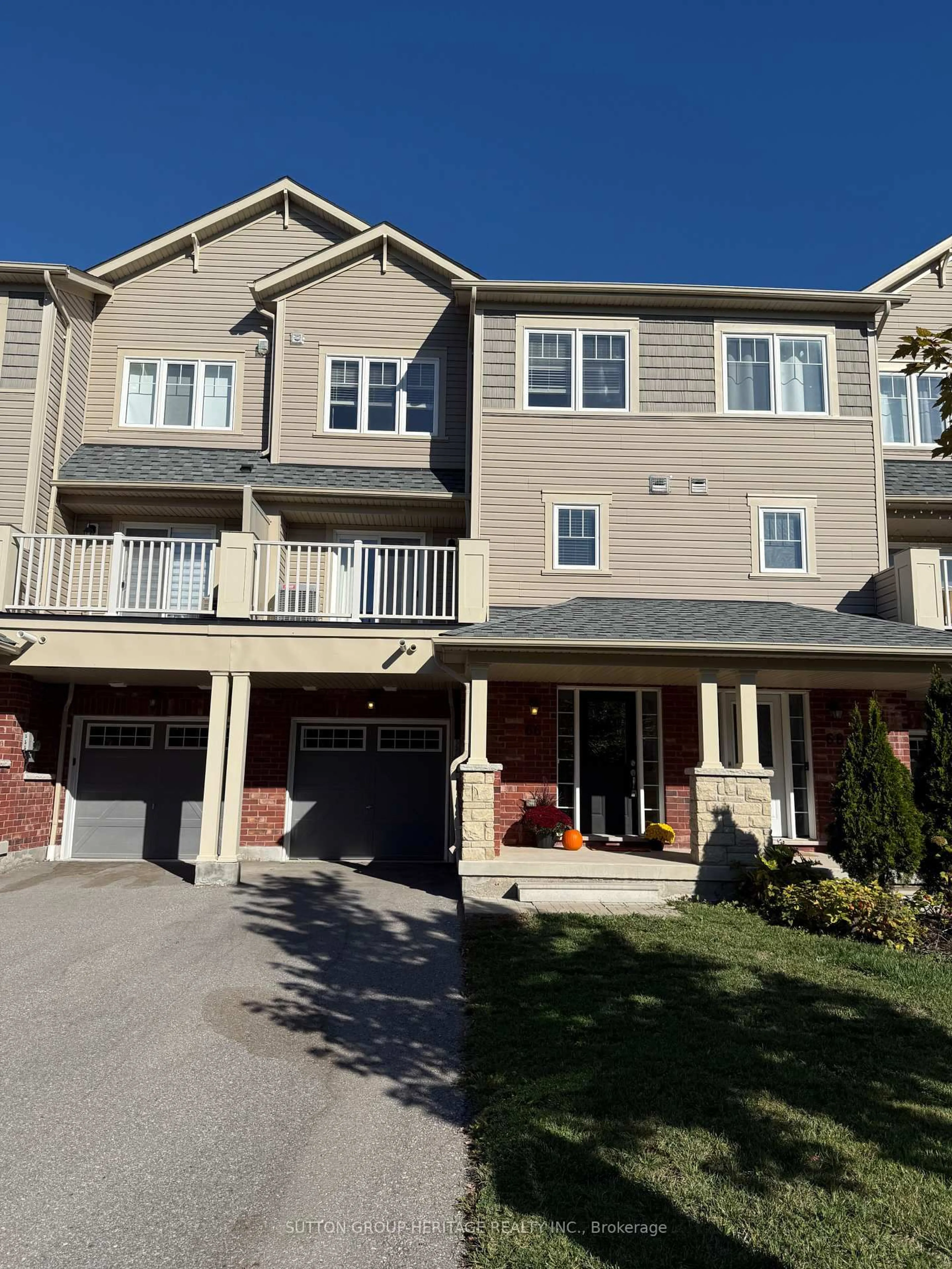 Home with vinyl exterior material, street for 66 Tabaret Cres, Oshawa Ontario L1L 0G5