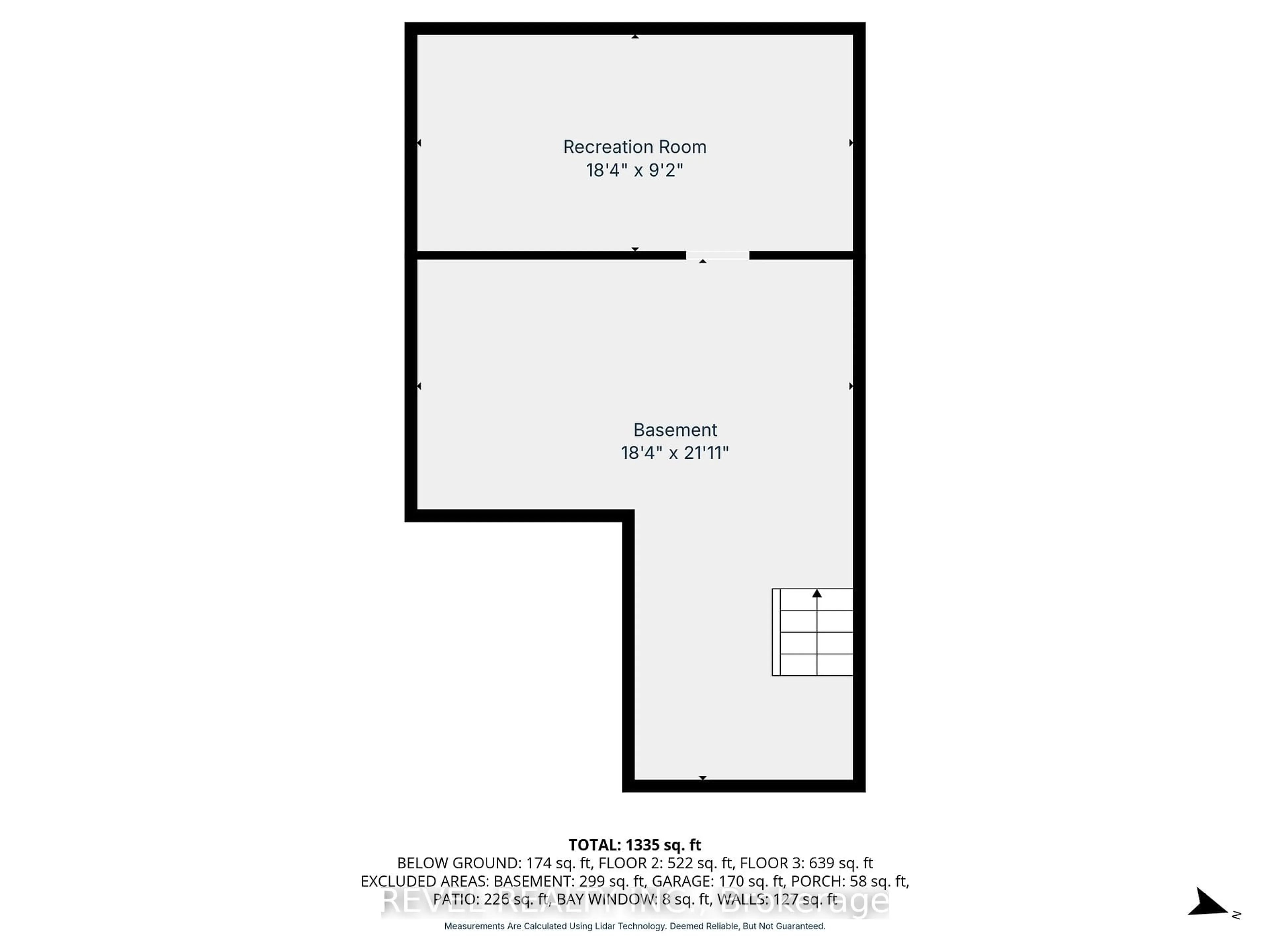 Floor plan for 1610 Crawforth St #60, Whitby Ontario L1N 9B1