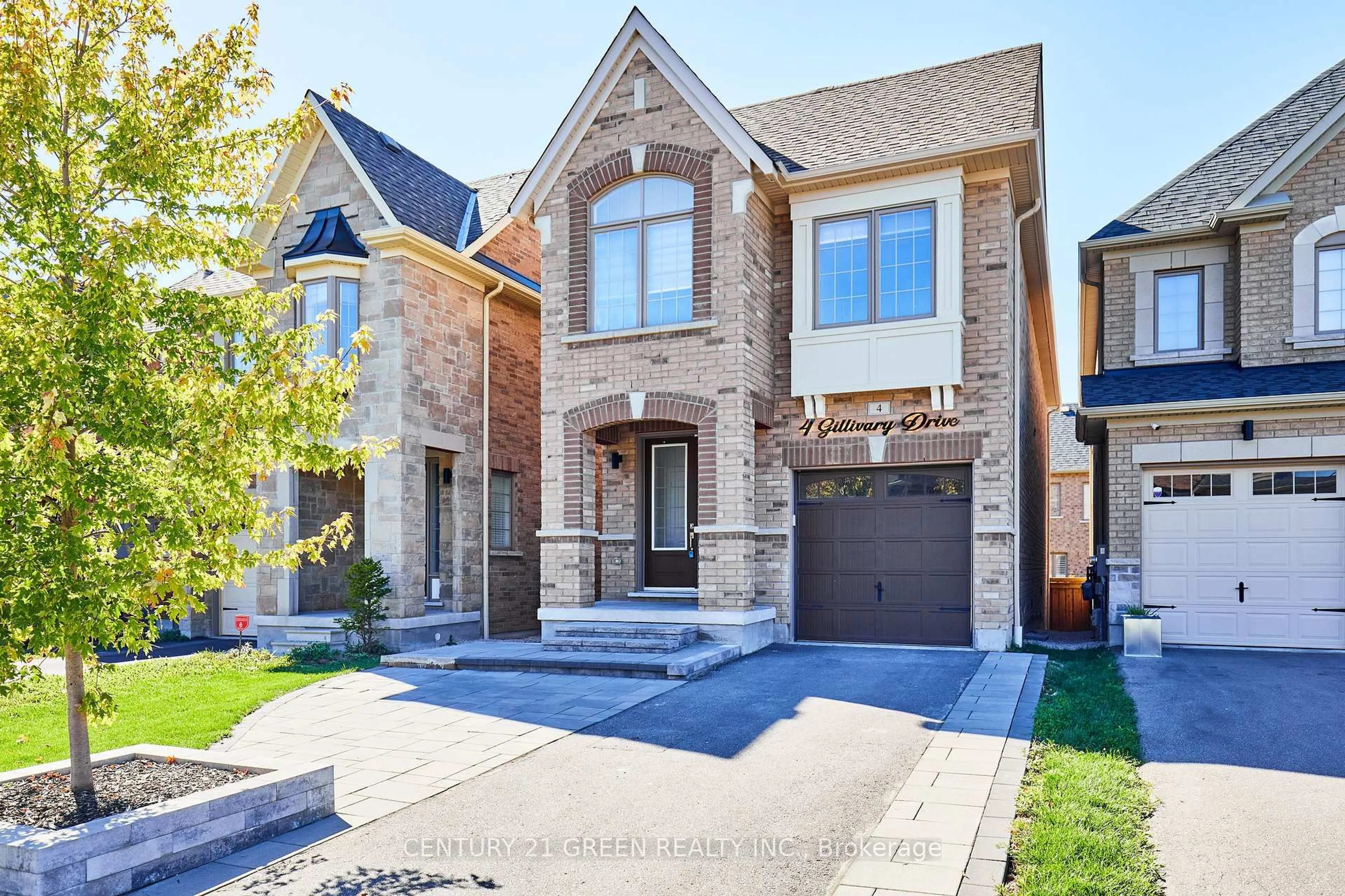 Home with brick exterior material, street for 4 Gillivary Dr, Whitby Ontario L1P 0C9