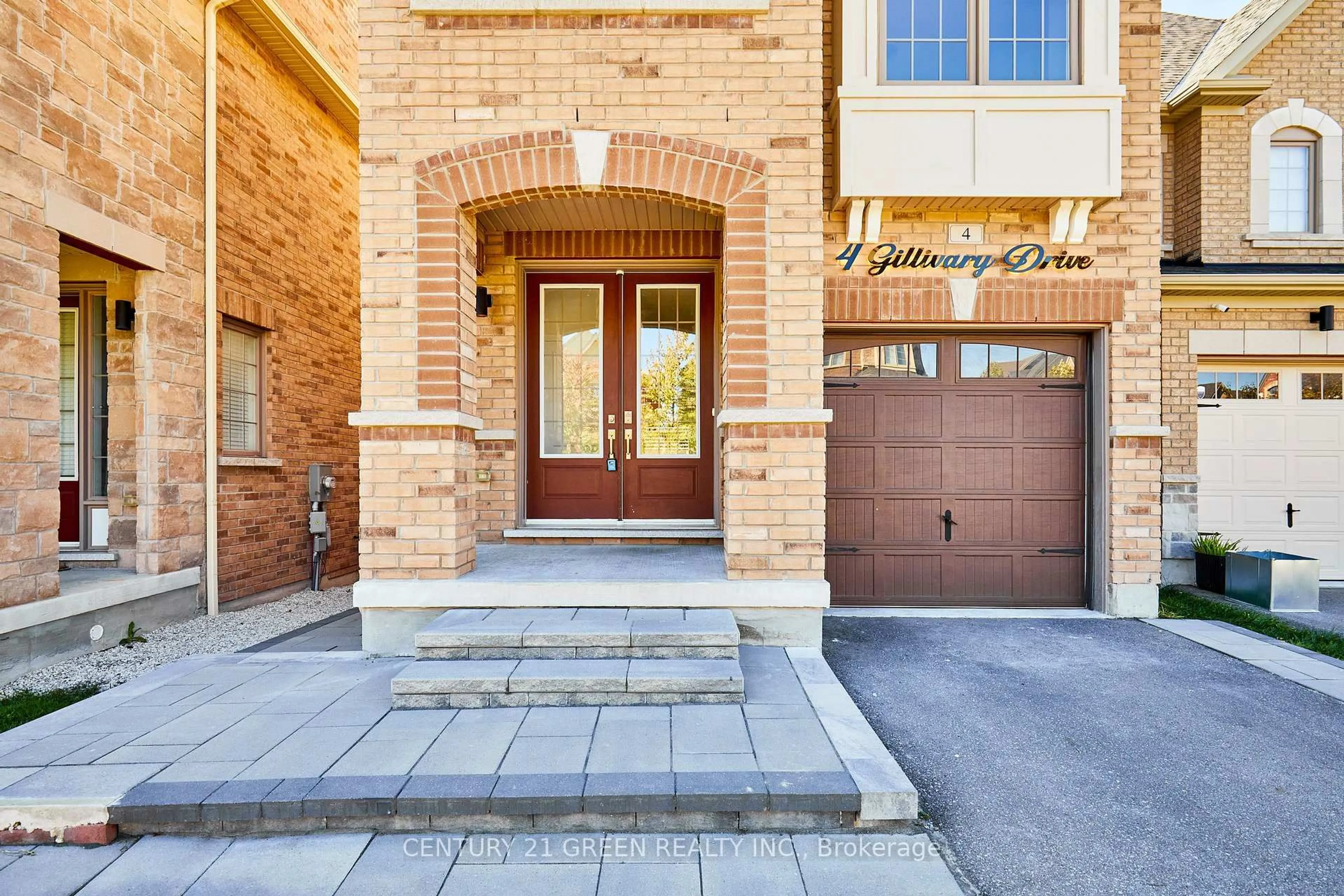 Home with brick exterior material, street for 4 Gillivary Dr, Whitby Ontario L1P 0C9