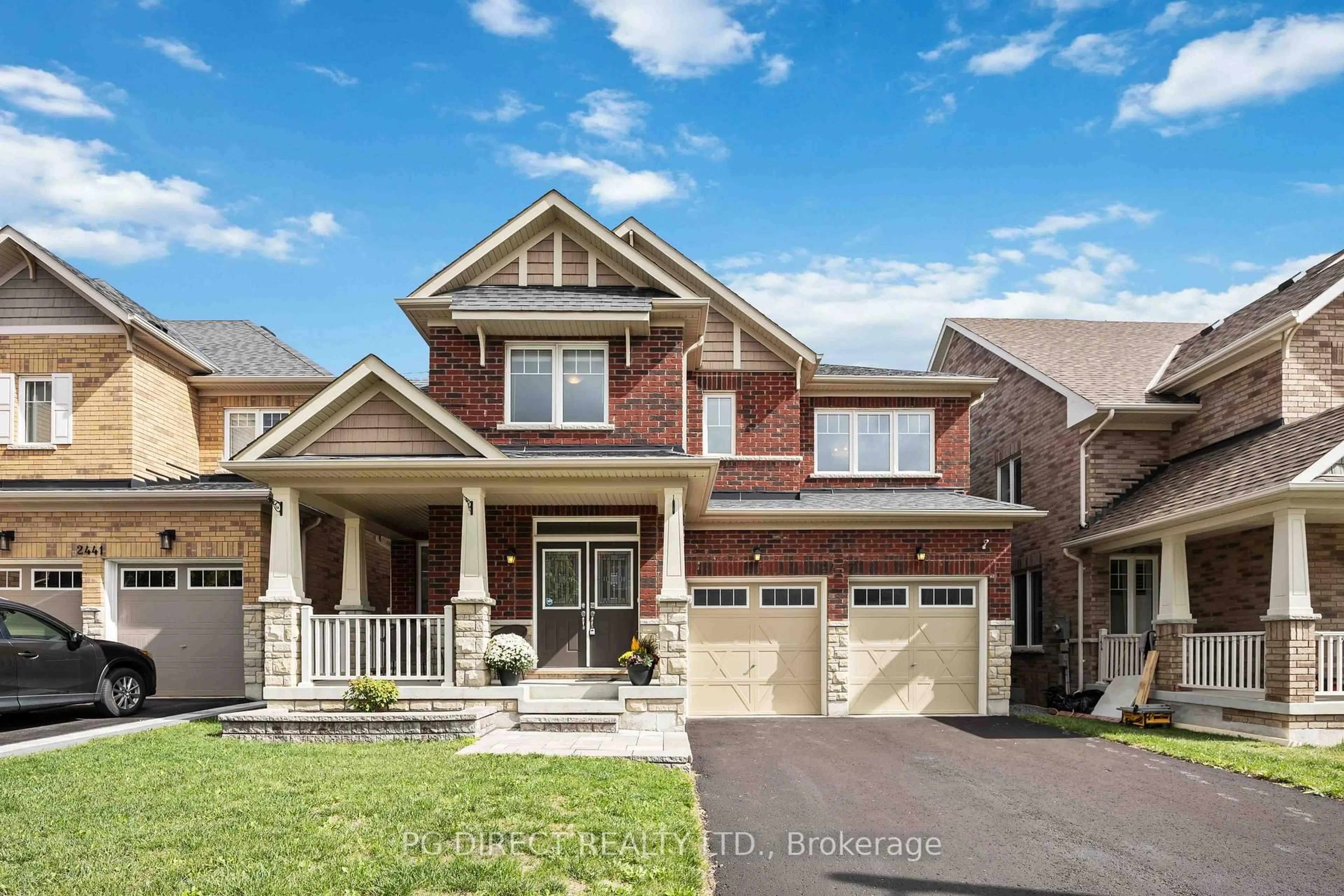 Home with brick exterior material, street for 2437 Victoria Park St, Oshawa Ontario L1L 0E9