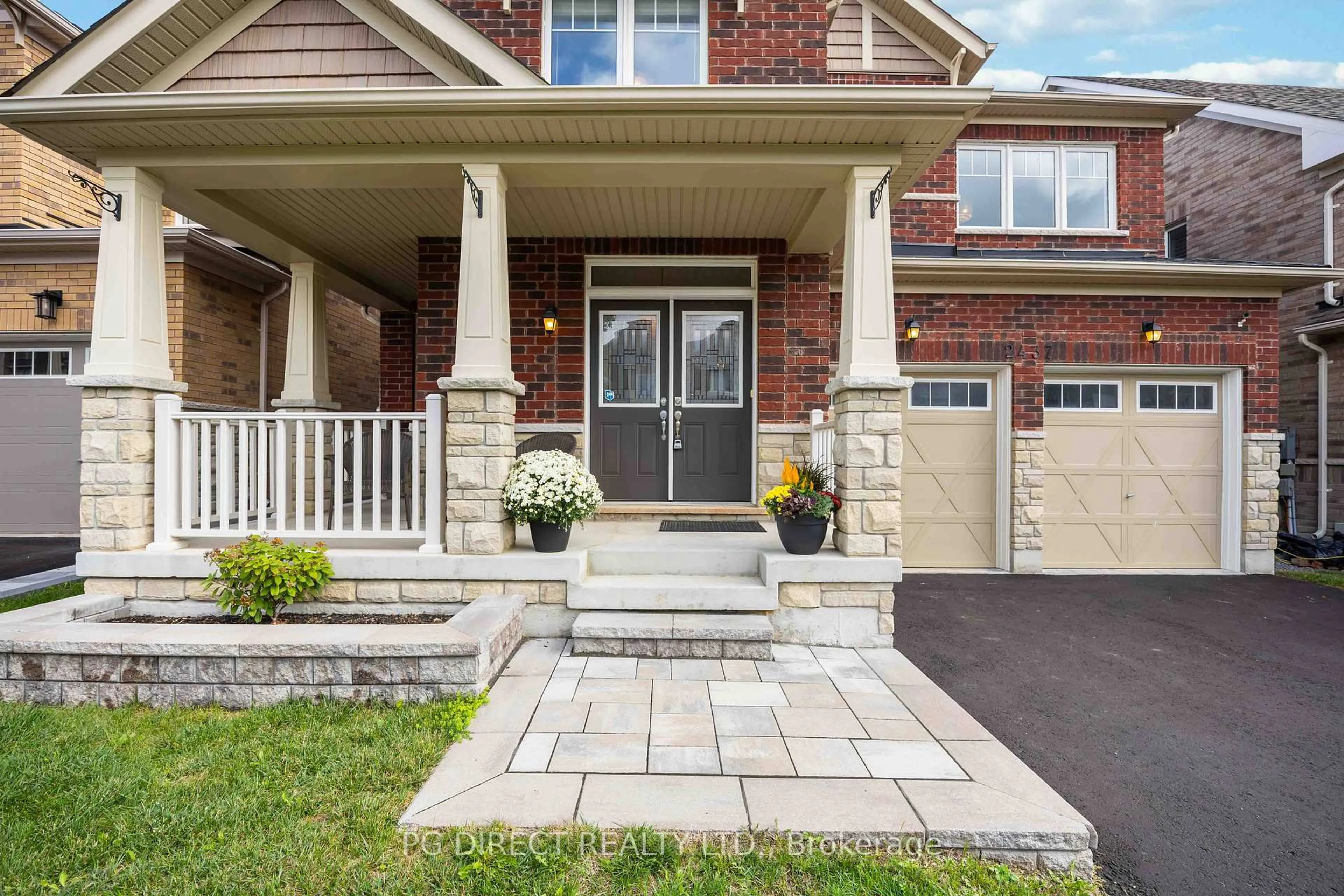 Home with brick exterior material, street for 2437 Victoria Park St, Oshawa Ontario L1L 0E9