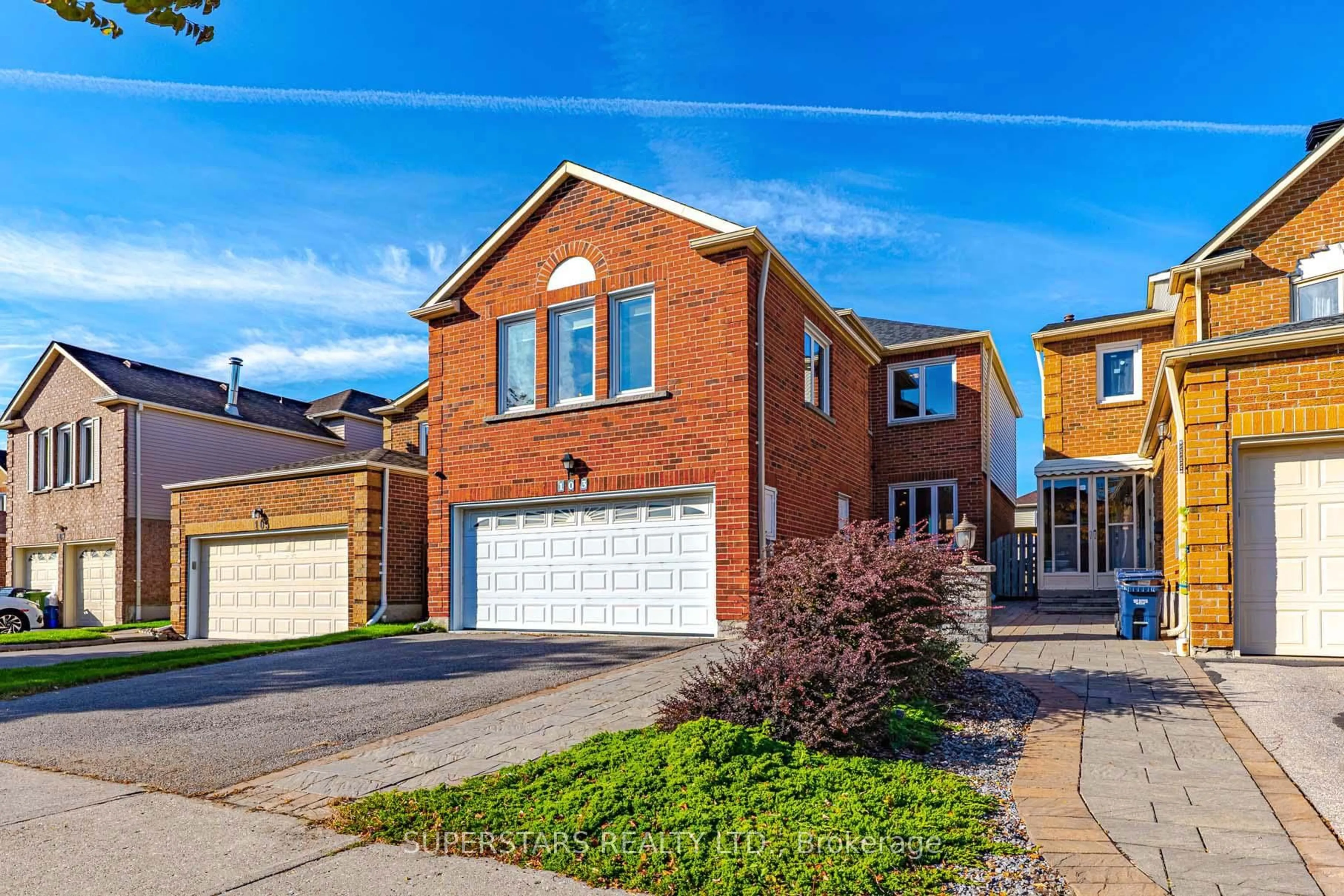 Home with brick exterior material, street for 103 New Forest Sq, Toronto Ontario M1V 2Z6