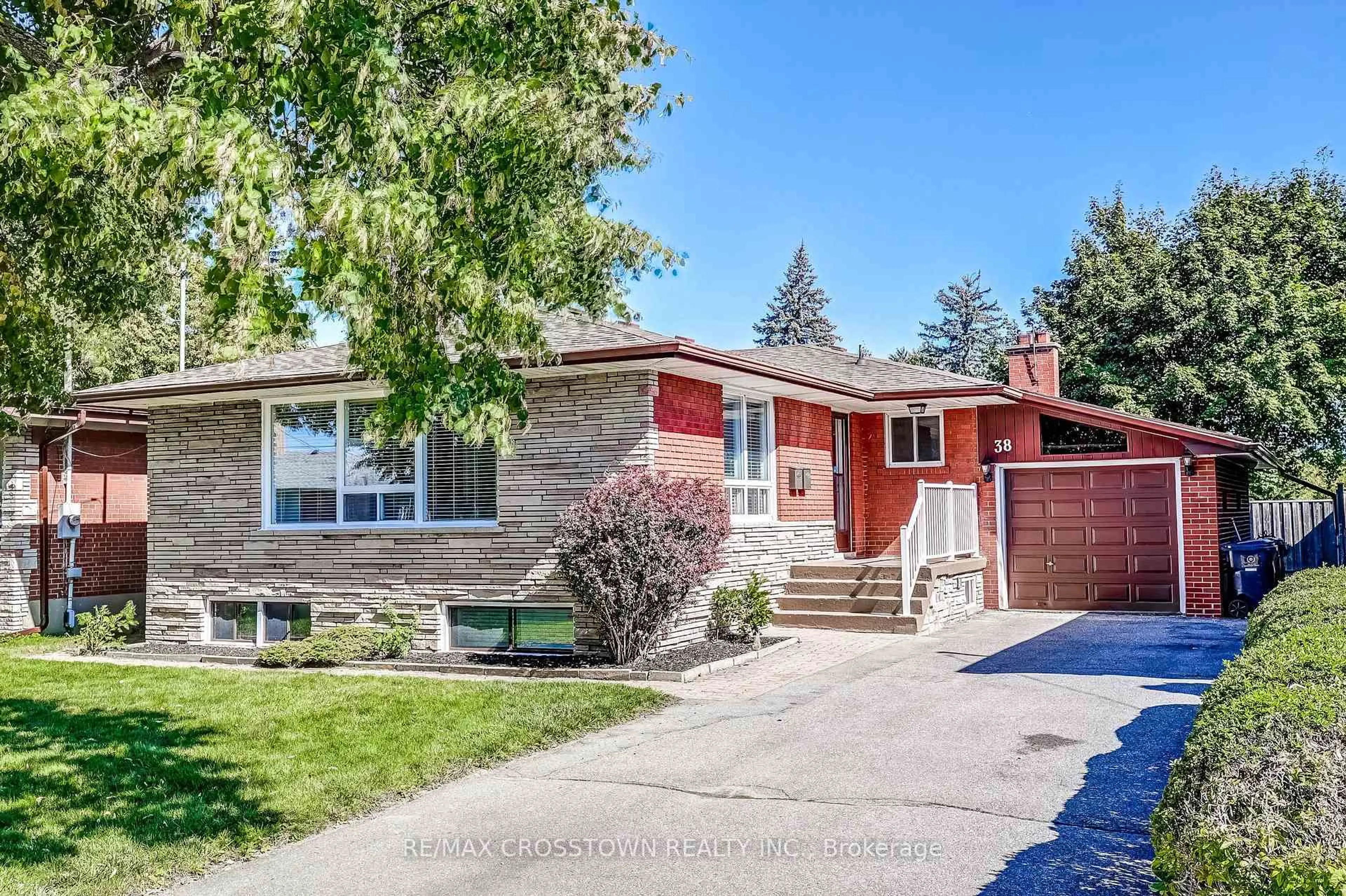 Home with brick exterior material, street for 38 Dignam Crt, Toronto Ontario M1J 2C5