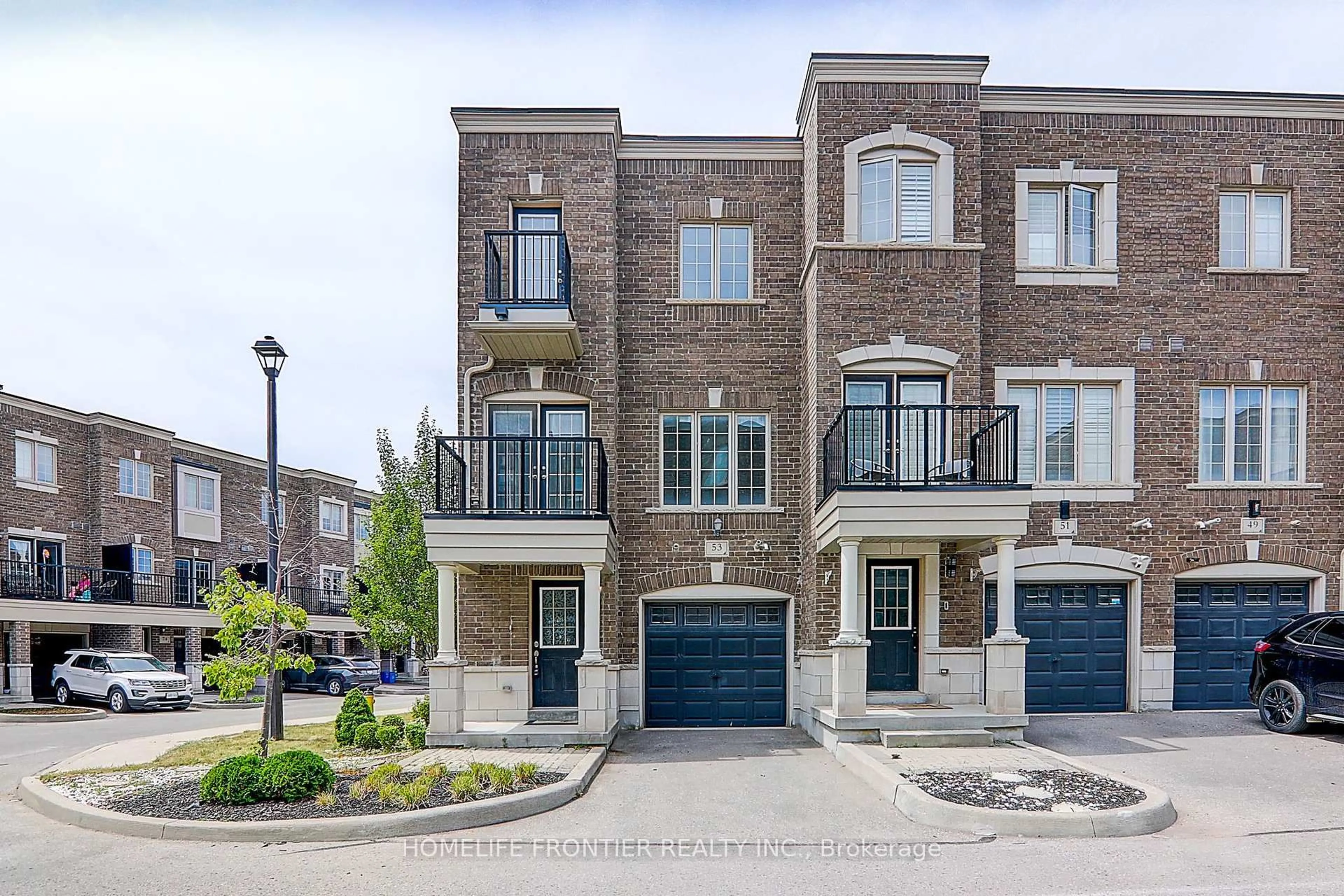 Home with brick exterior material, street for 53 Ferris Sq, Clarington Ontario L1E 0J2
