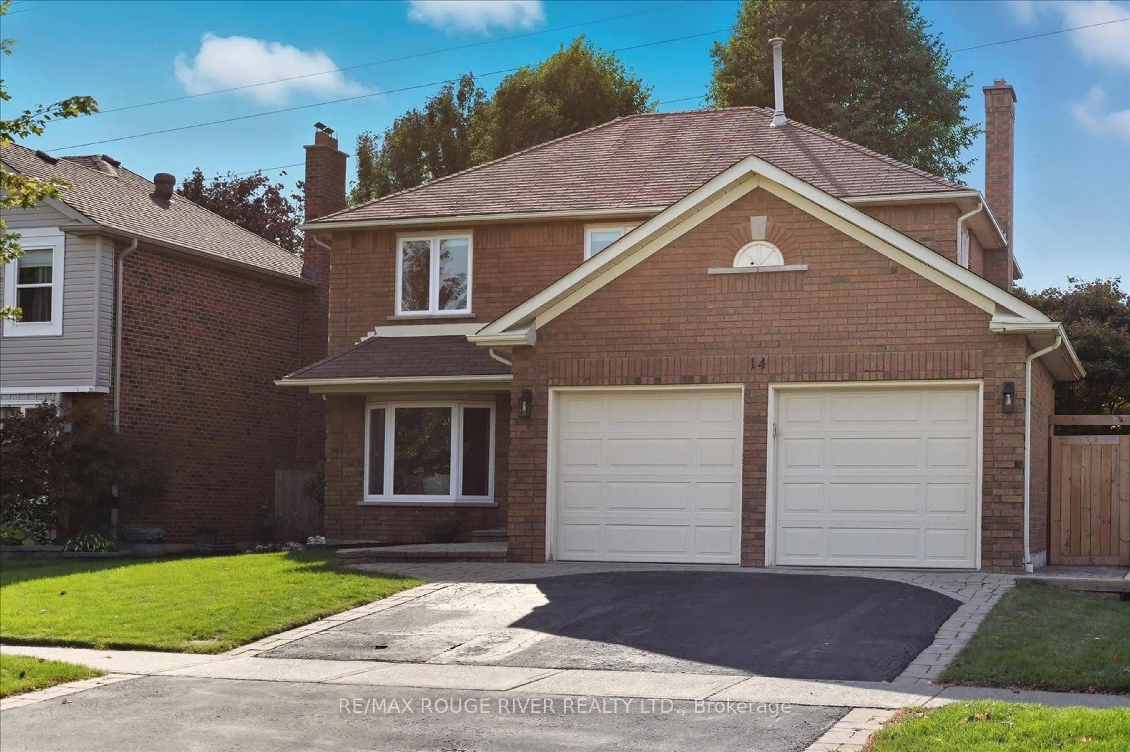 Home with brick exterior material, street for 14 Erickson Dr, Whitby Ontario L1N 8S8