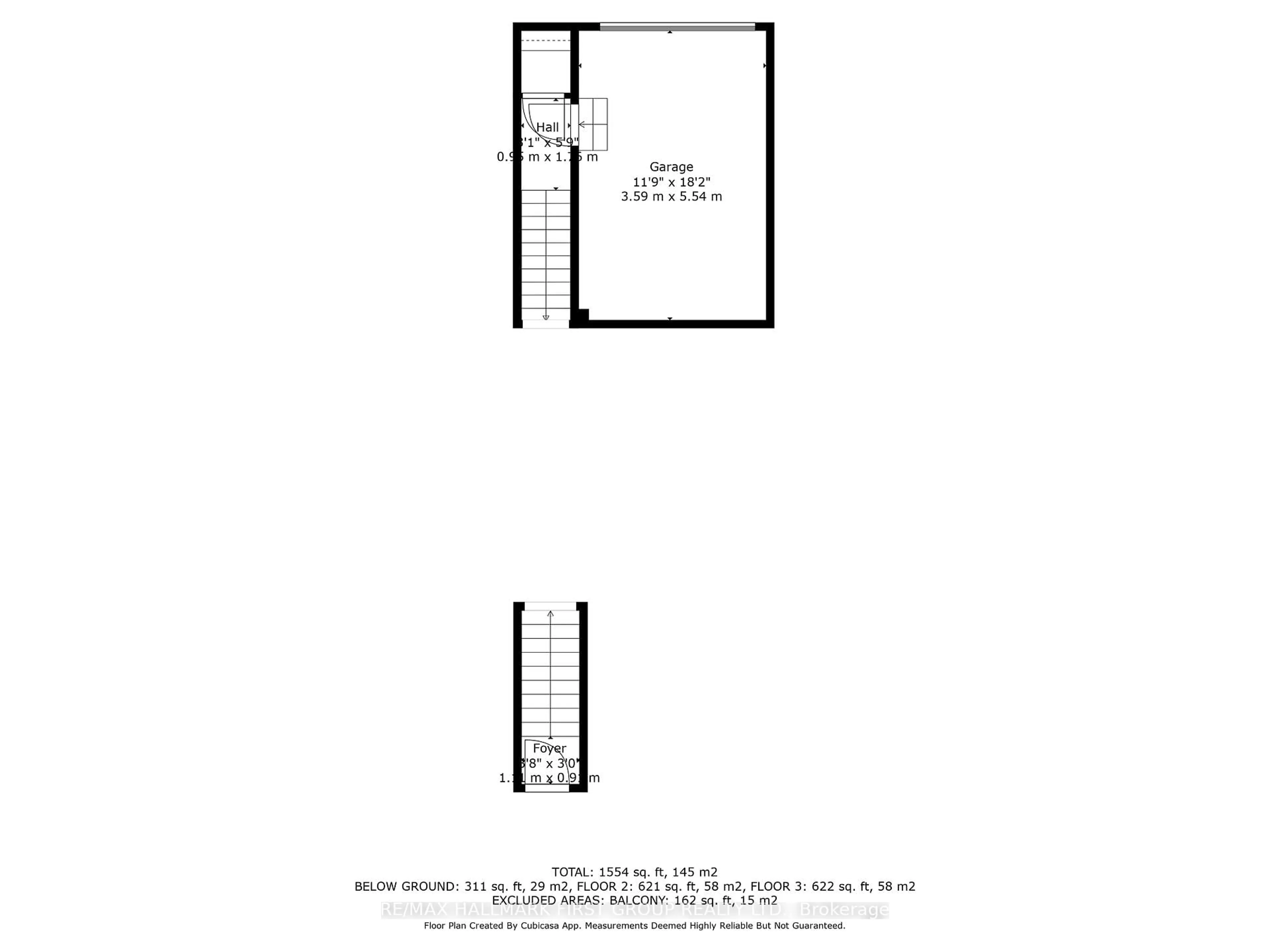 Floor plan for 2500 Hill Rise Crt #50, Oshawa Ontario L1N 4K4