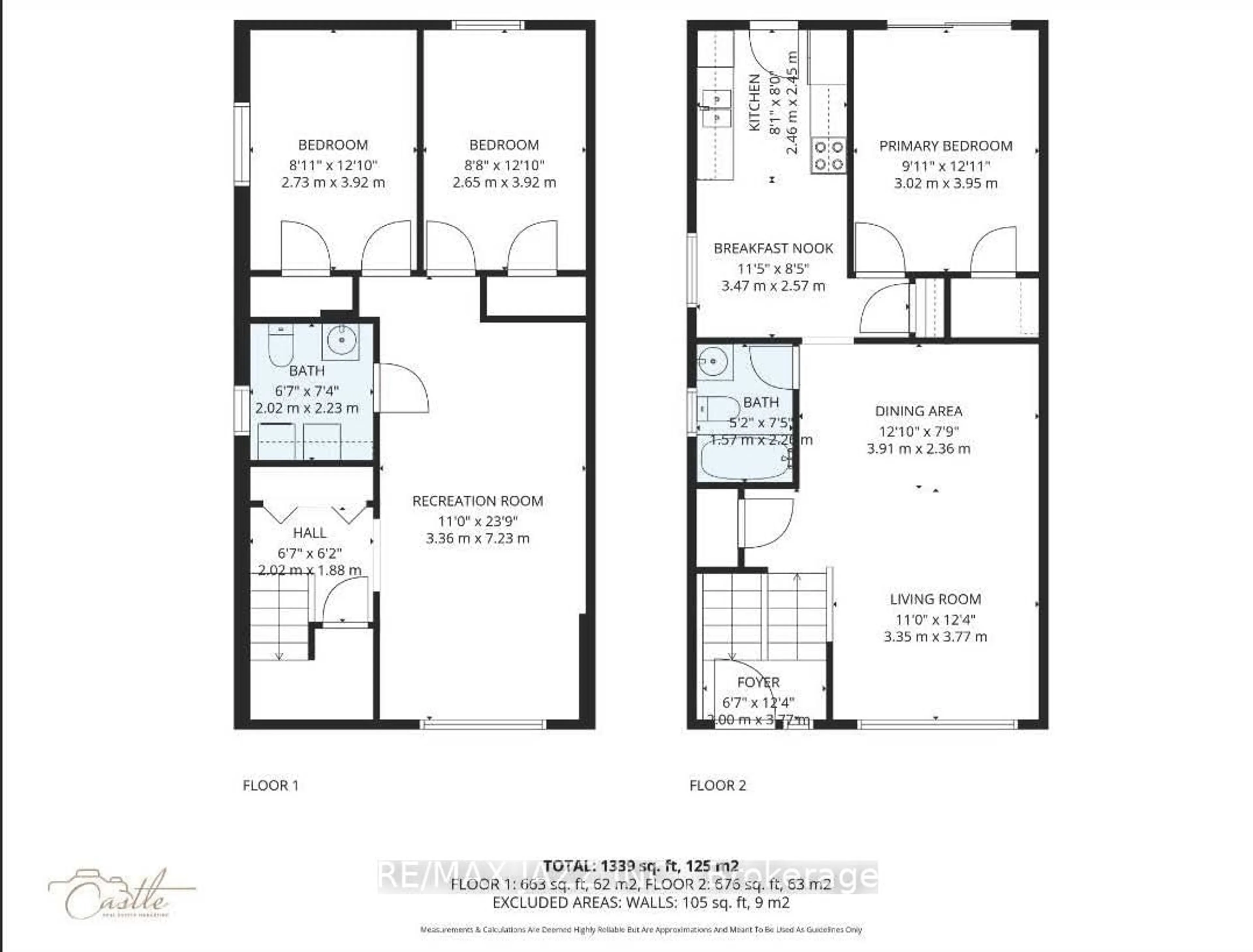 Floor plan for 1326 Valley Dr, Oshawa Ontario L1J 7J7