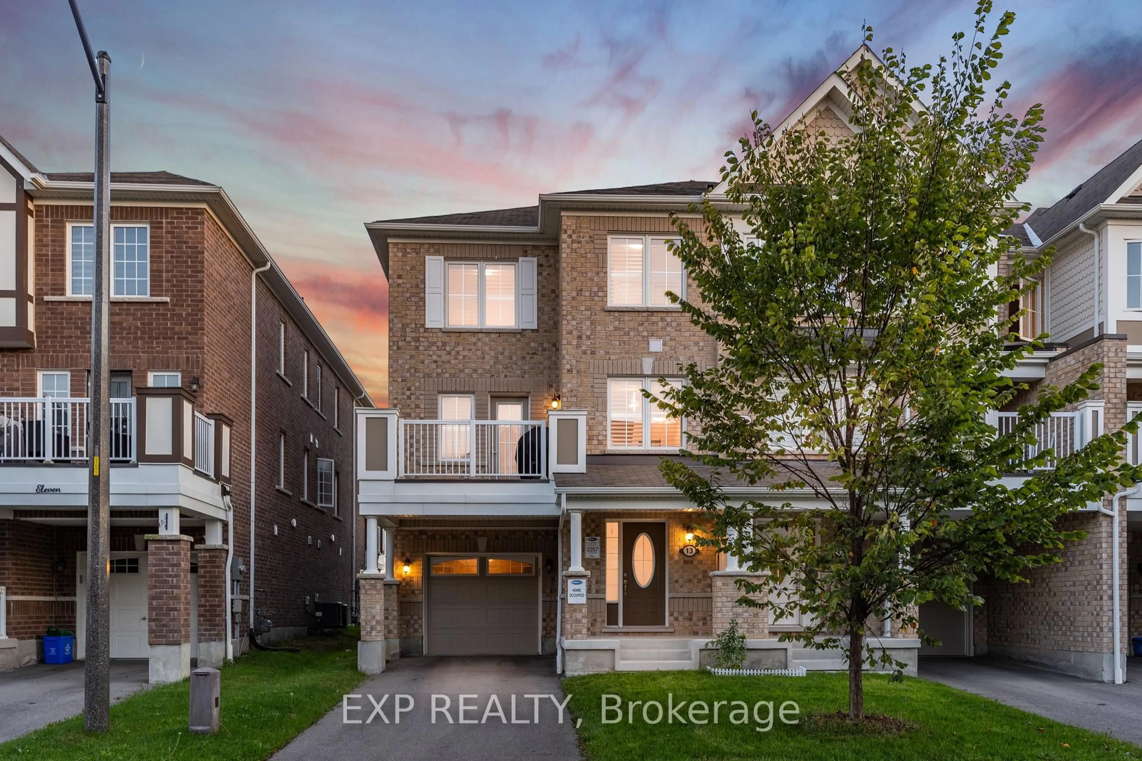 Home with brick exterior material, street for 13 Goldeye St, Whitby Ontario L1P 0E5