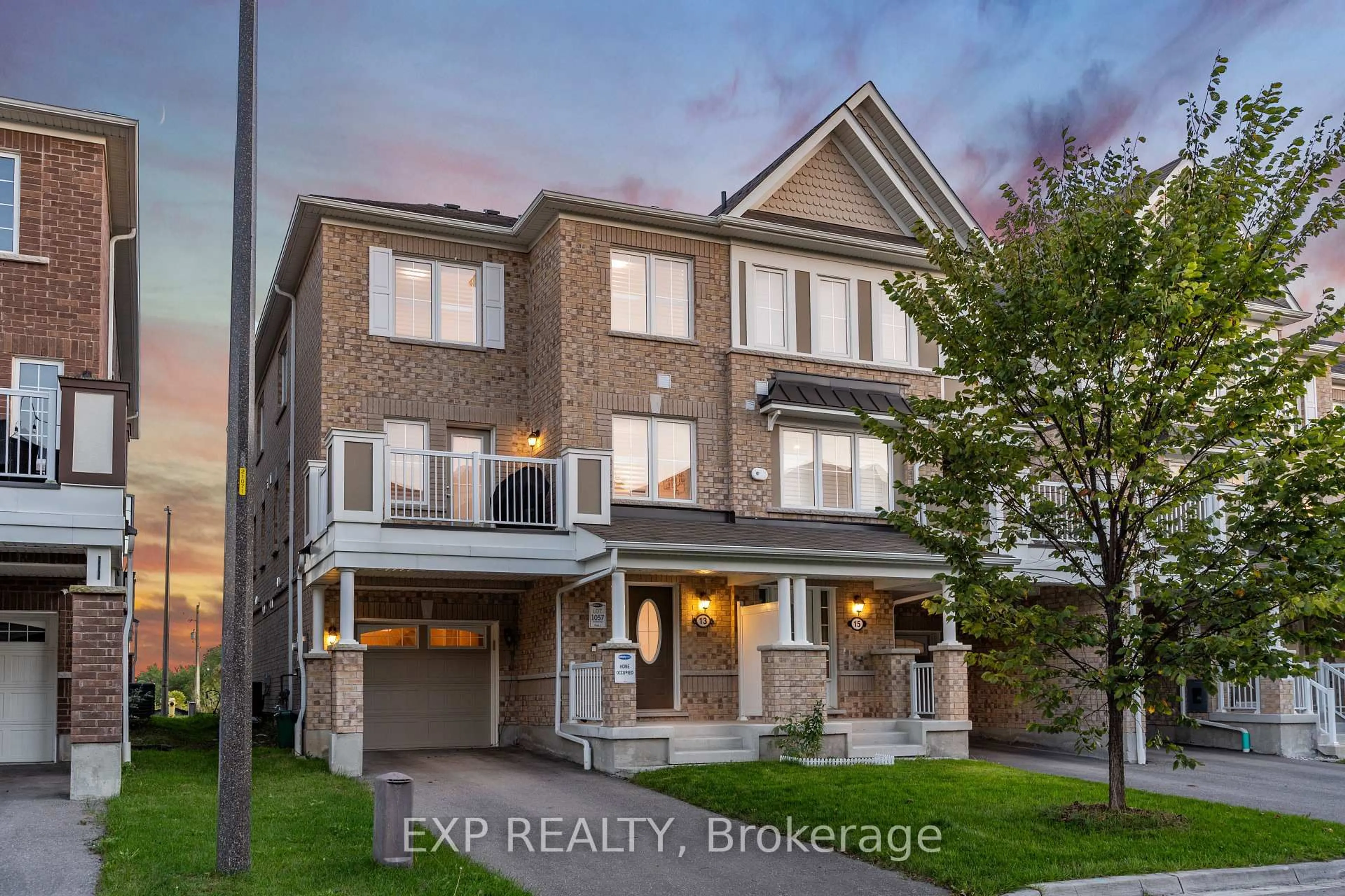 Home with brick exterior material, street for 13 Goldeye St, Whitby Ontario L1P 0E5