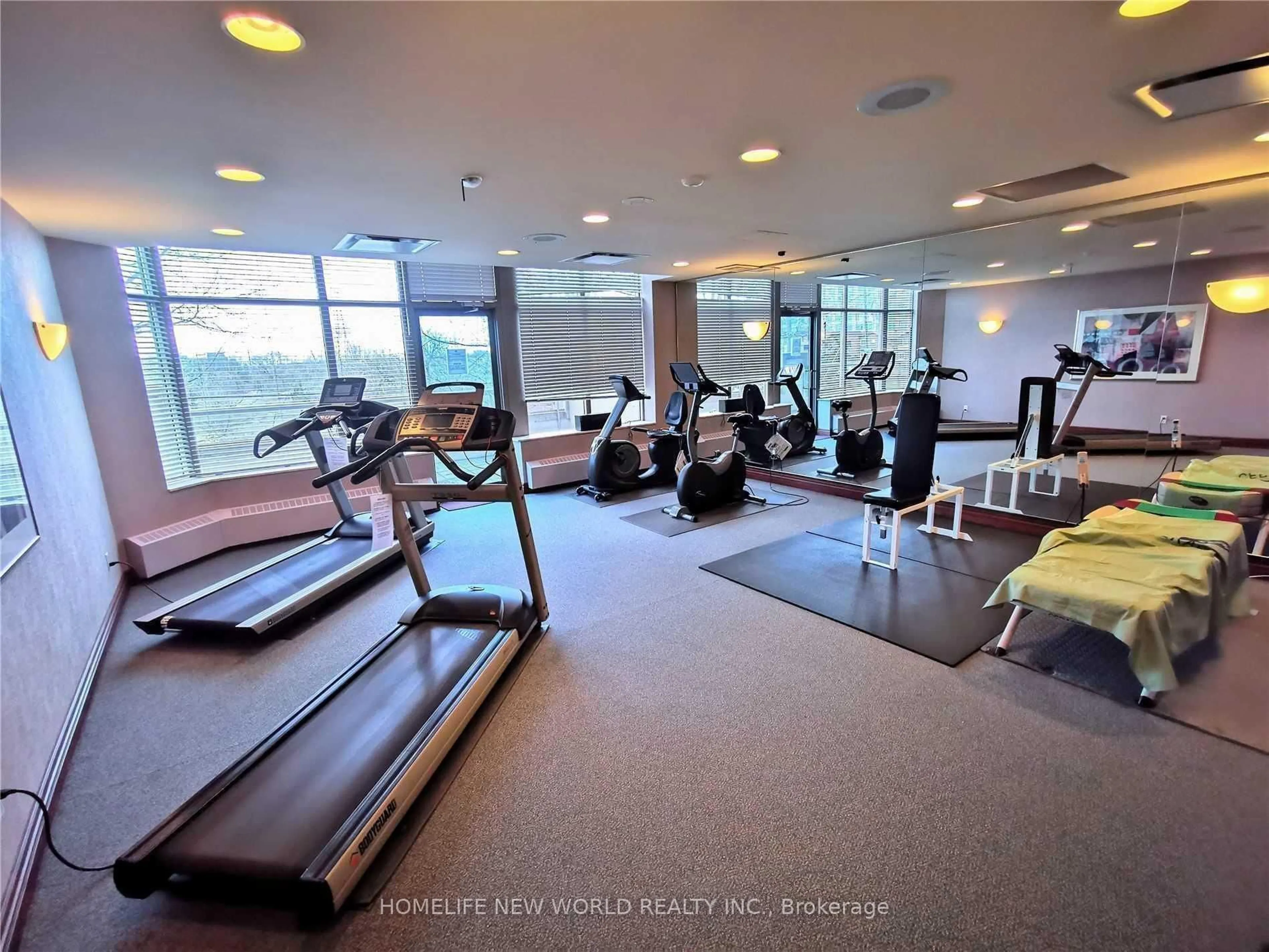 Gym or fitness room for 3088 Kennedy Rd #606, Toronto Ontario M1V 5M4