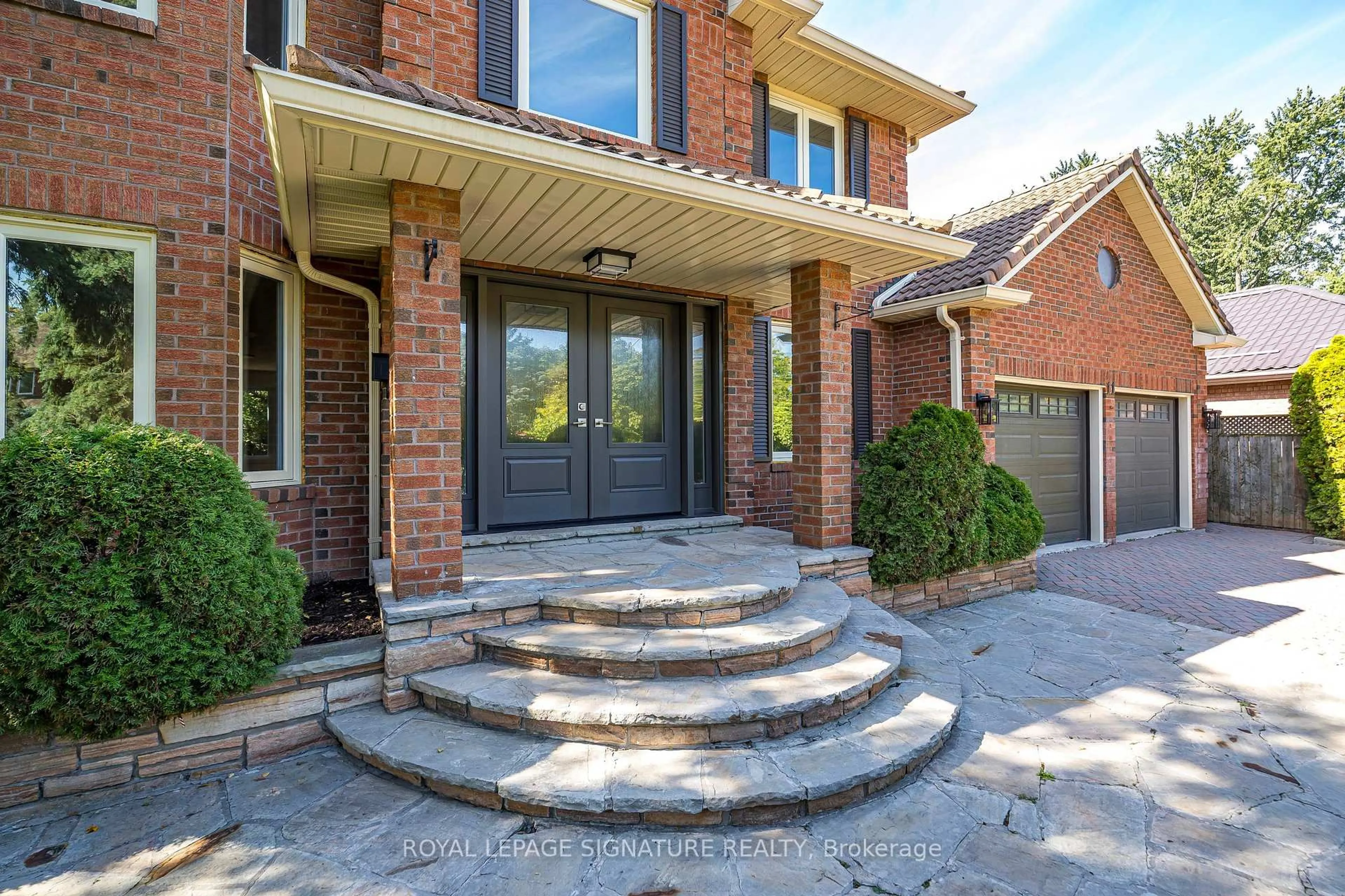 Home with brick exterior material, street for 11 Royal Rouge Tr, Toronto Ontario M1B 4T8