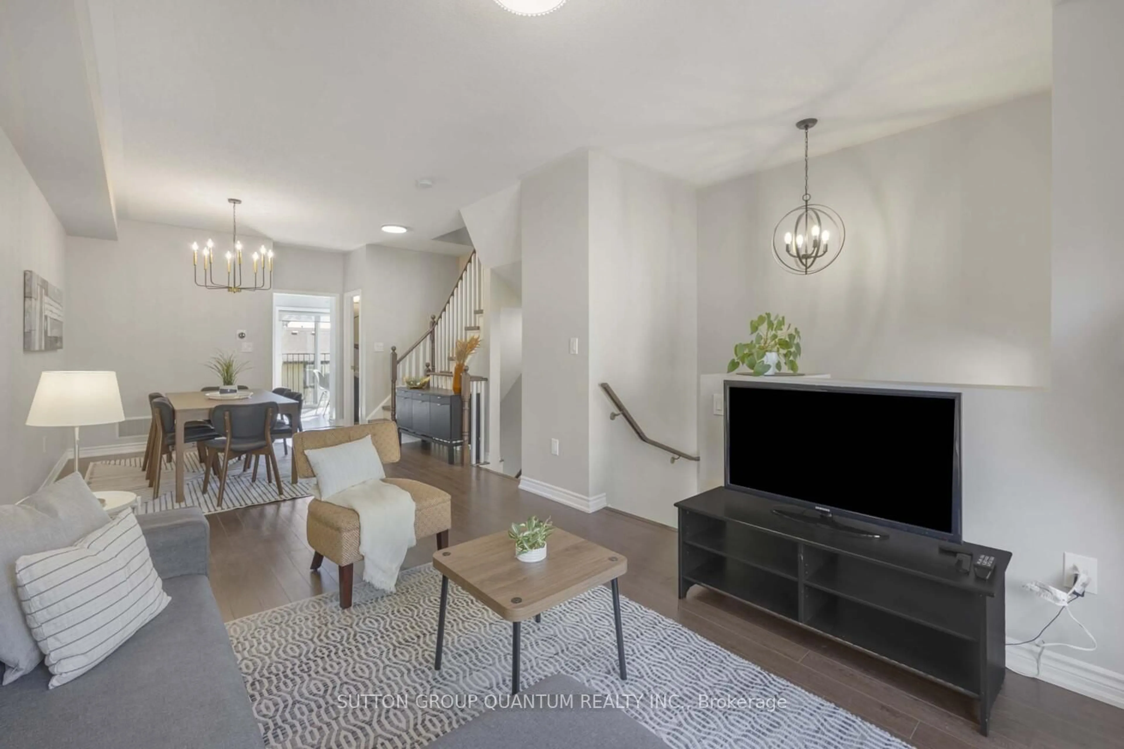 Living room with furniture, unknown for 1250 St Martins Dr ##38, Pickering Ontario L1W 0A2