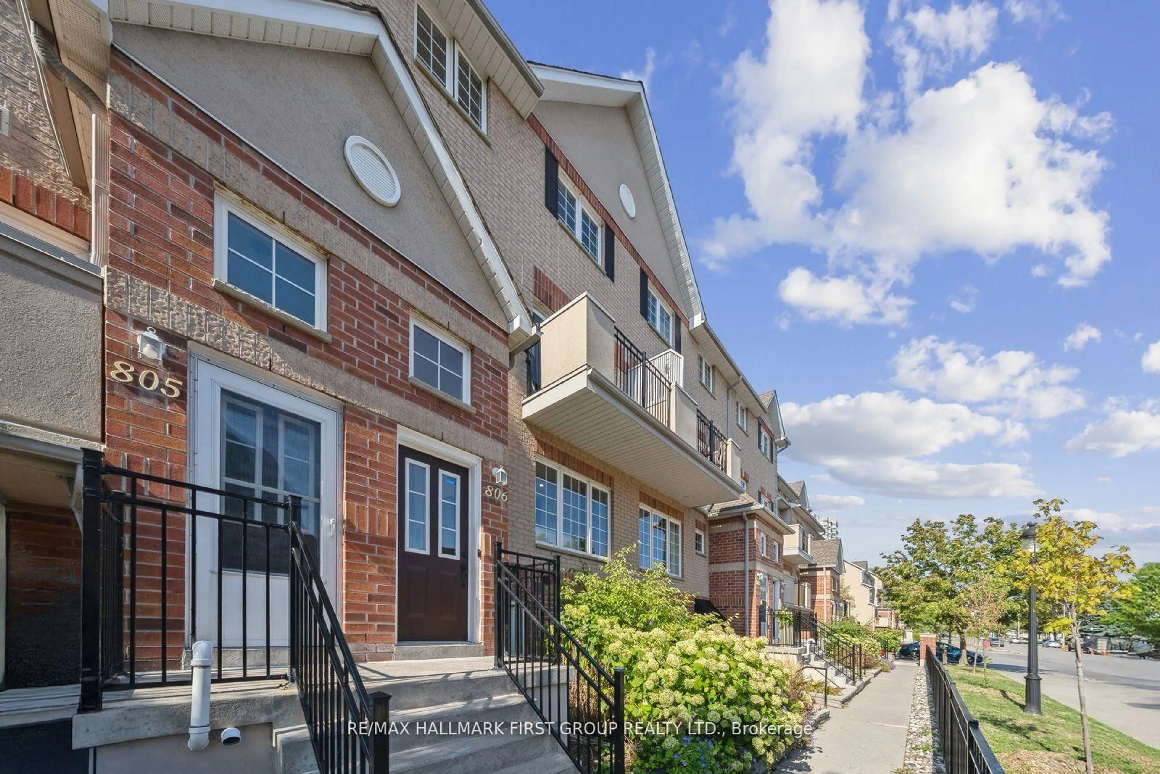 Home with brick exterior material, street for 1400 The Esplanade Rd #806, Pickering Ontario L1V 6V2