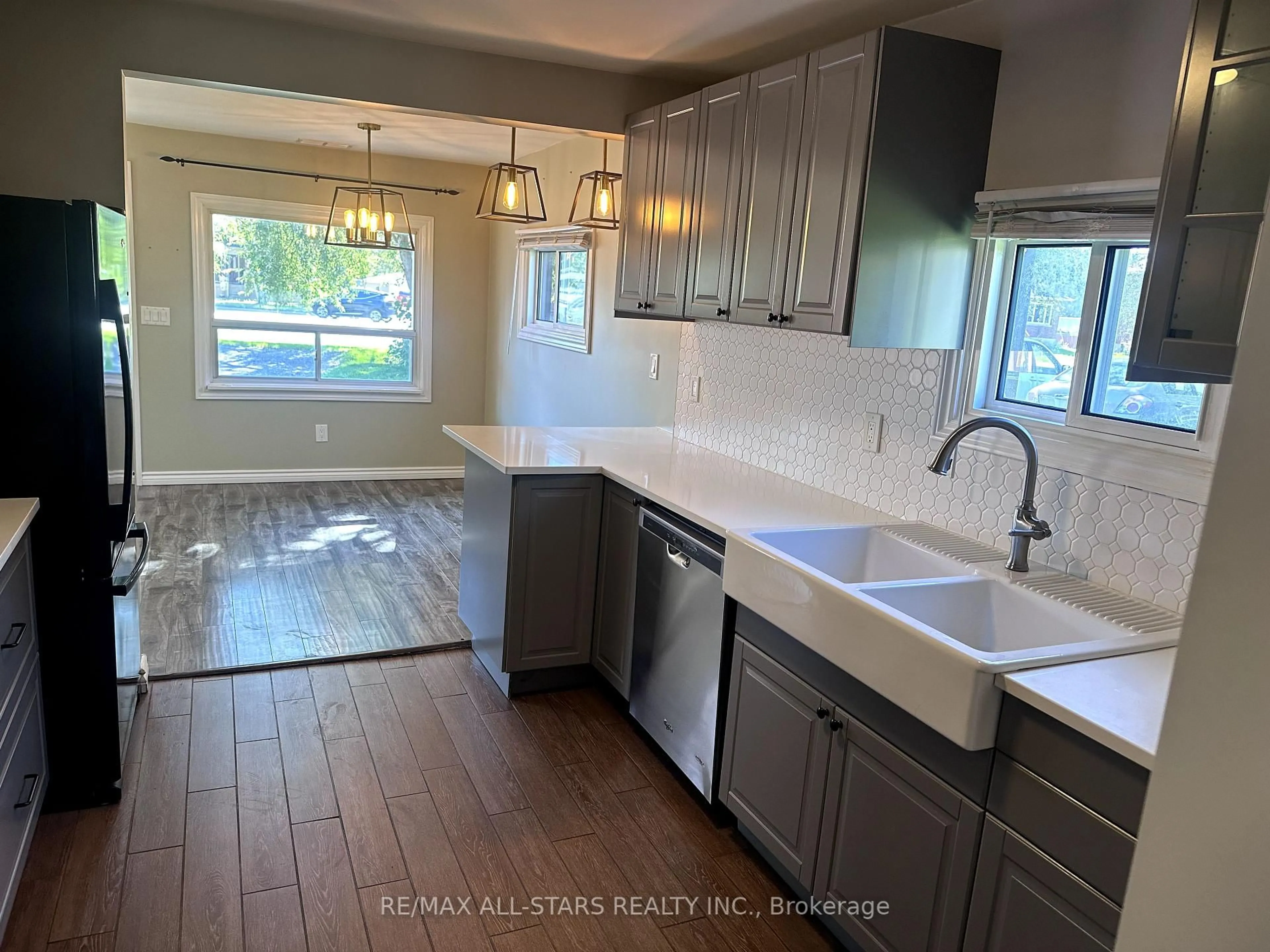Open concept kitchen, ceramic/tile floor for 2180 2 Highway, Clarington Ontario L1C 3K7