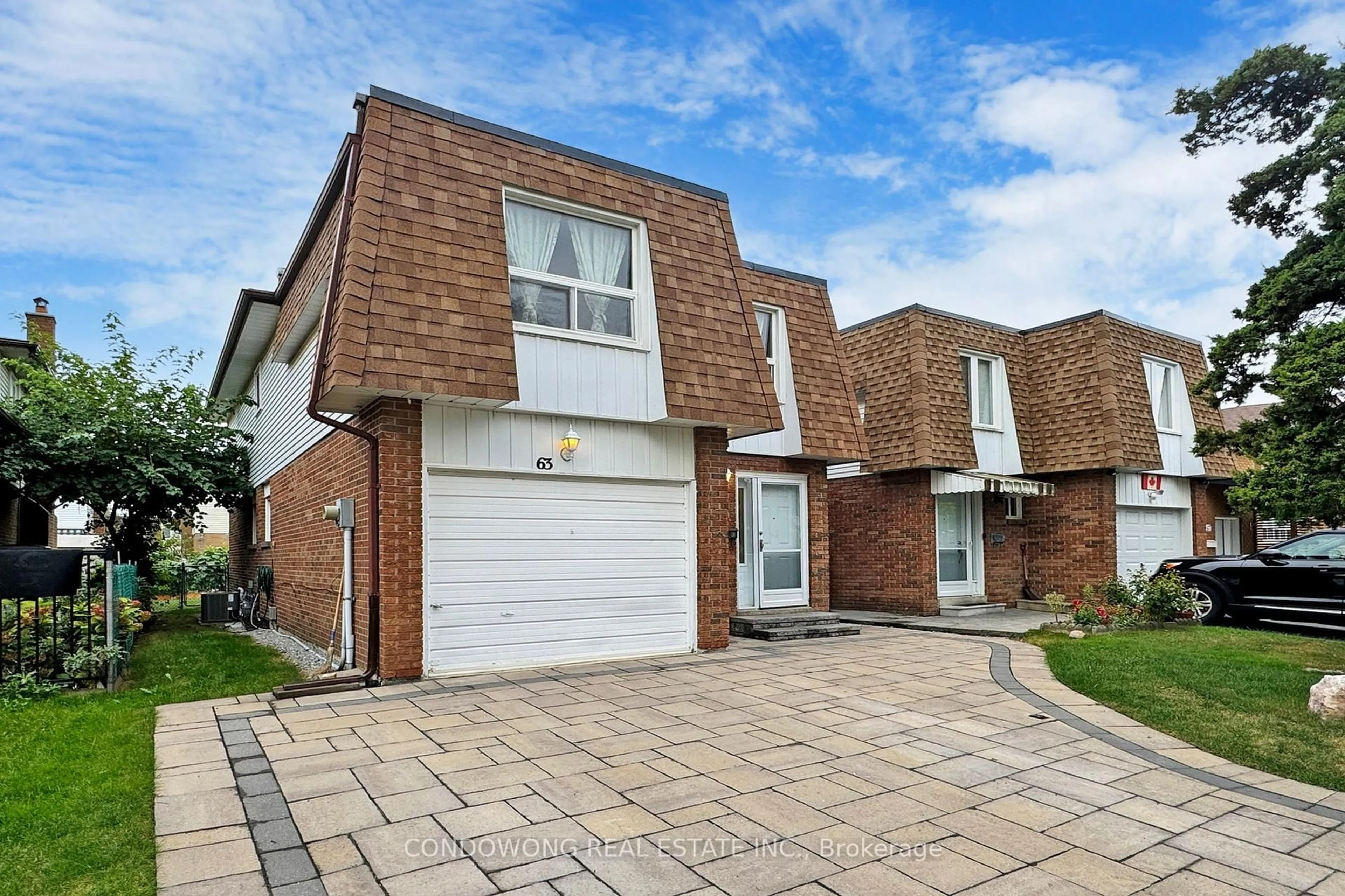 Home with brick exterior material, street for 63 Revlis Cres, Toronto Ontario M1V 1E8