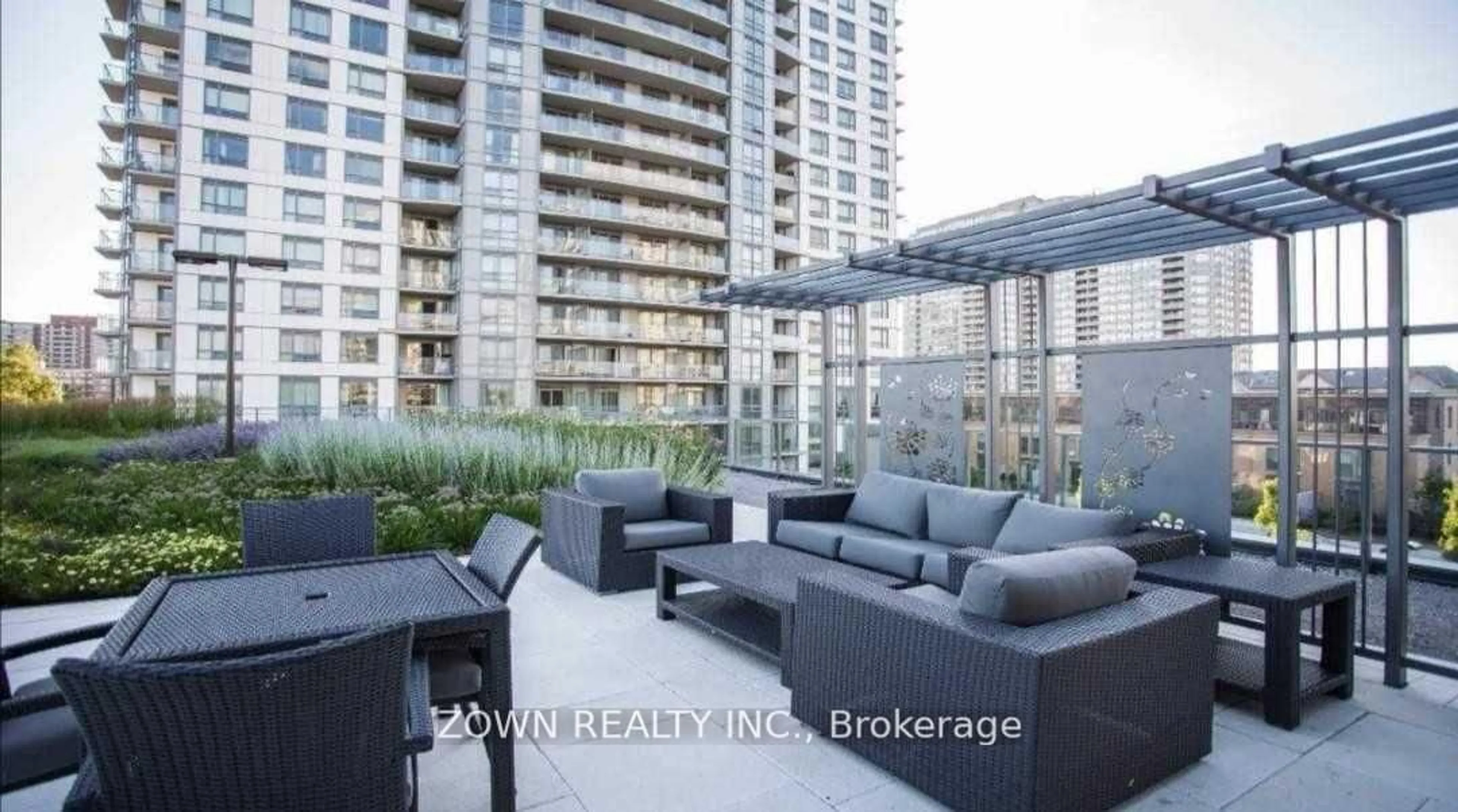 Patio, water/lake/river/ocean view for 185 Bonis Ave #404, Toronto Ontario M1T 0A4