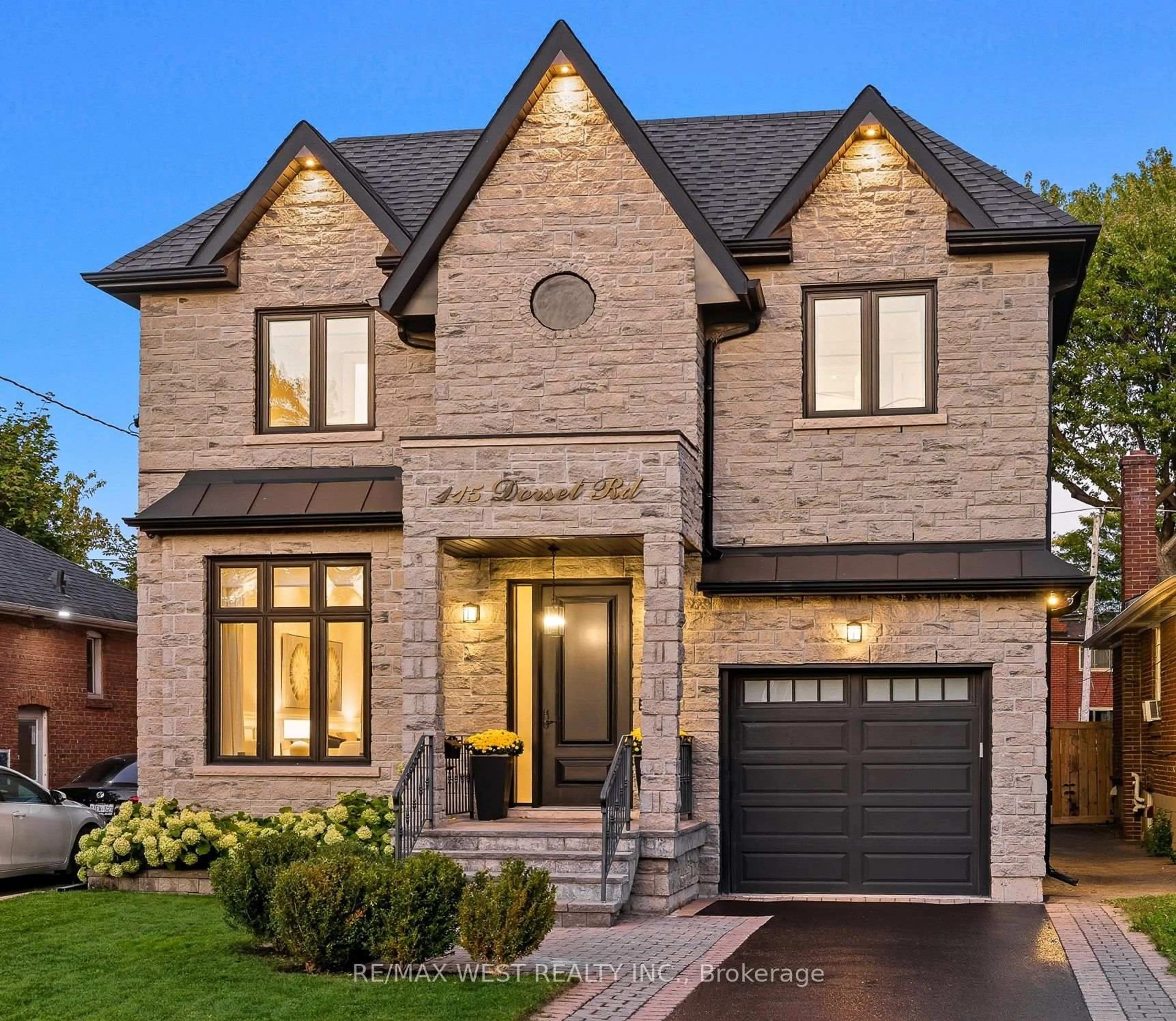 Home with brick exterior material, street for 115 Dorset Rd, Toronto Ontario M1M 2S9