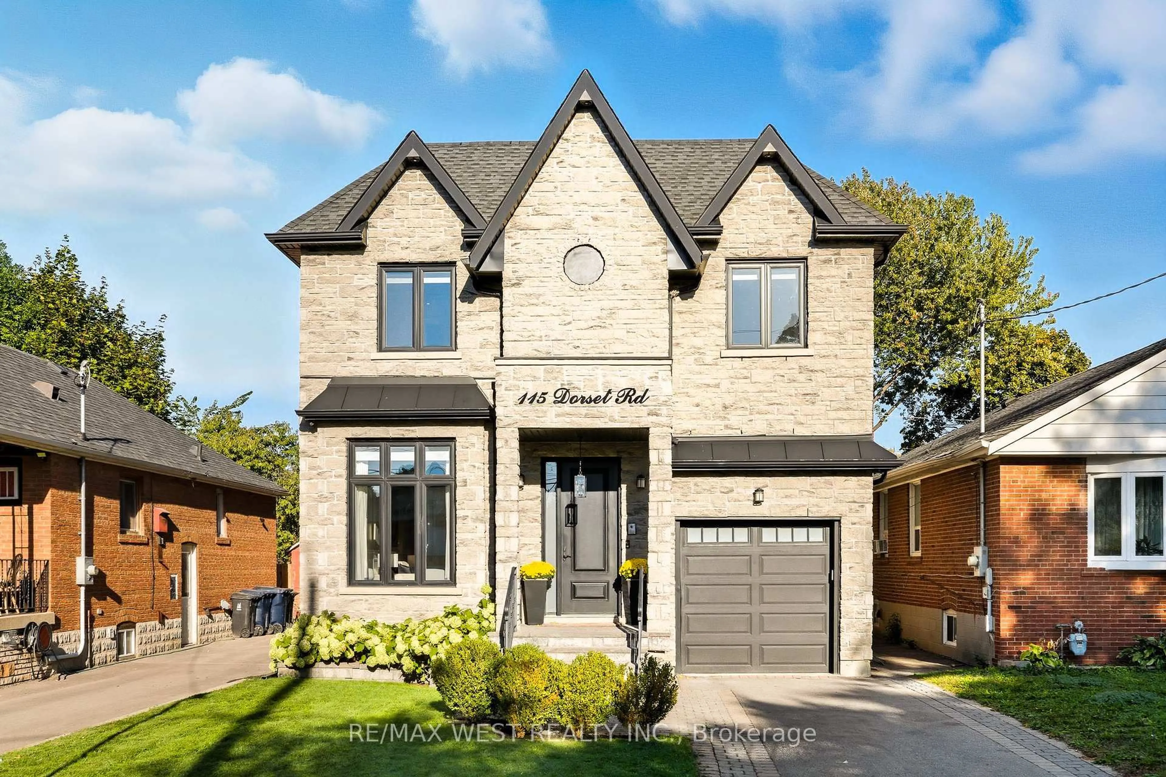 Home with brick exterior material, street for 115 Dorset Rd, Toronto Ontario M1M 2S9