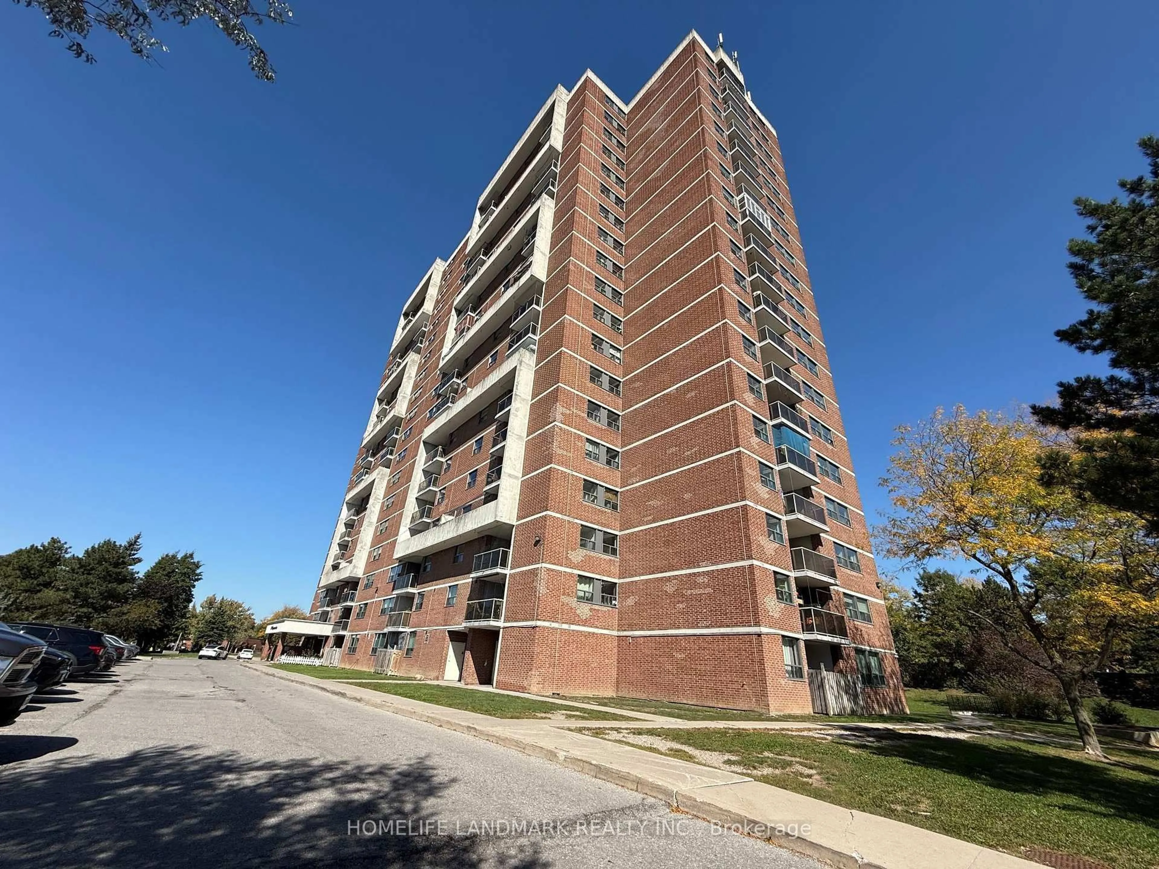 Home with brick exterior material, building for 100 Wingarden Crt #1701, Toronto Ontario M1B 2P4