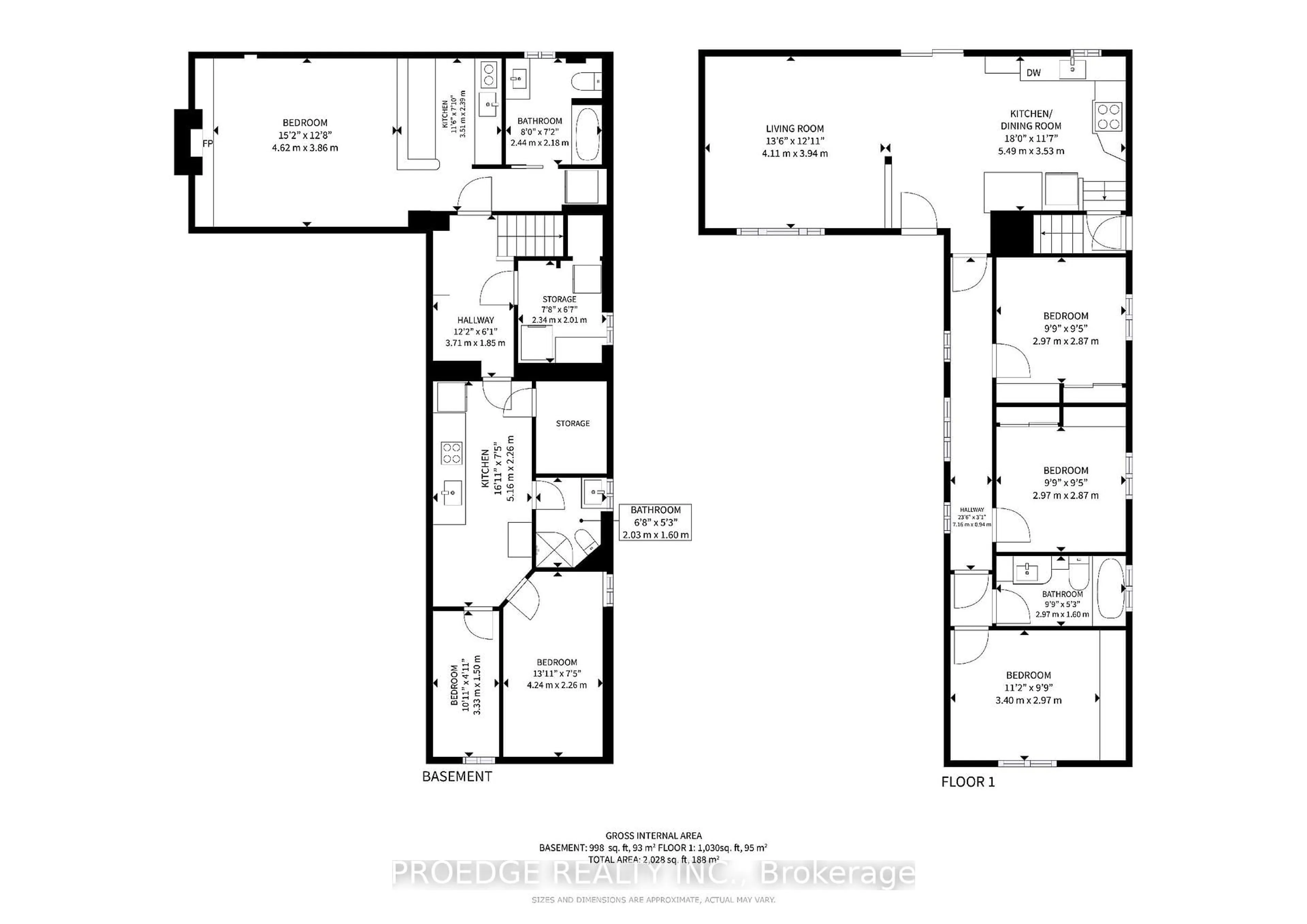 Floor plan for 262 Randall Cres, Toronto Ontario M1M 3K4