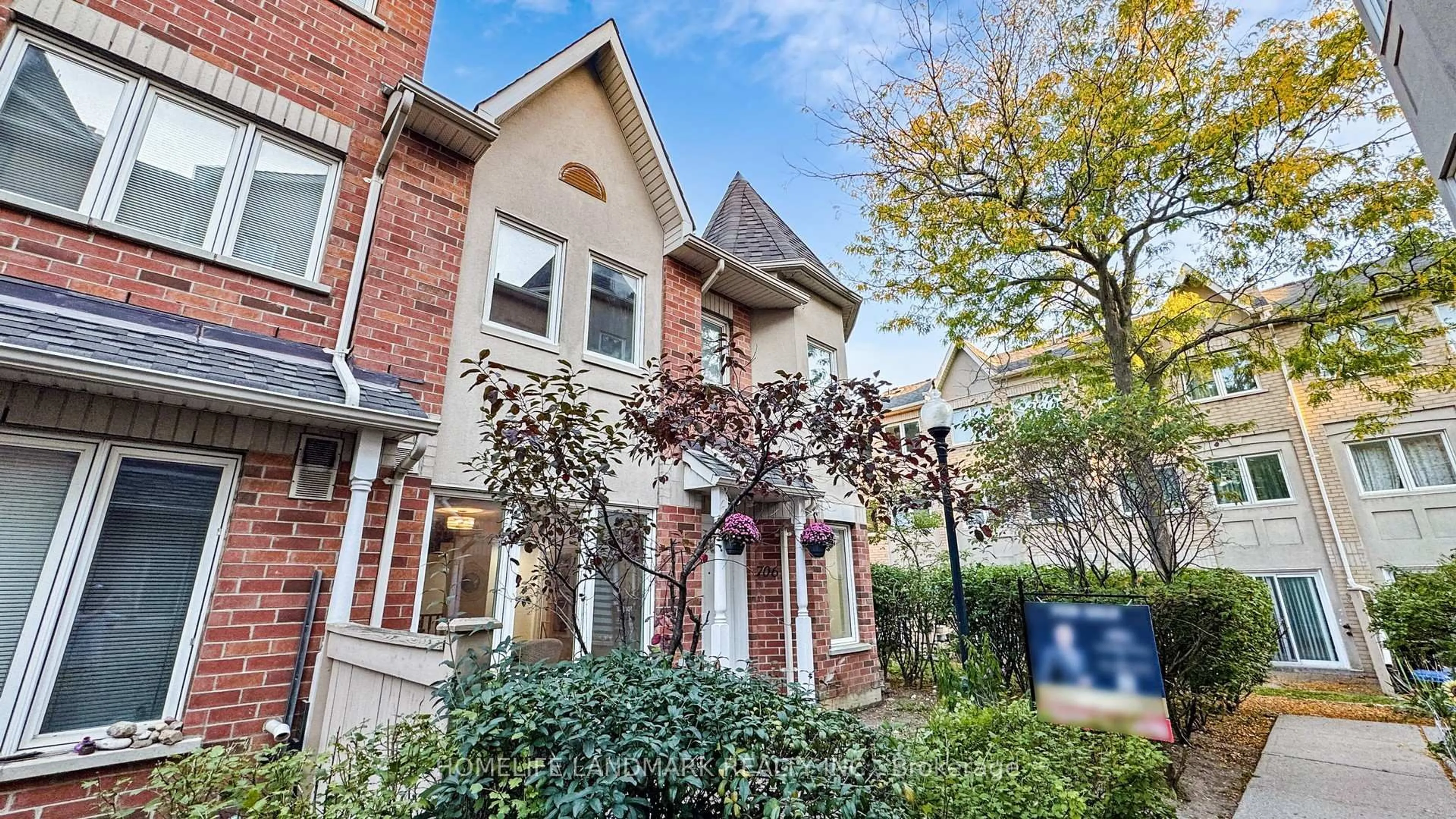 Home with brick exterior material, street for 28 Rosebank Dr #706, Toronto Ontario M1B 5Z1