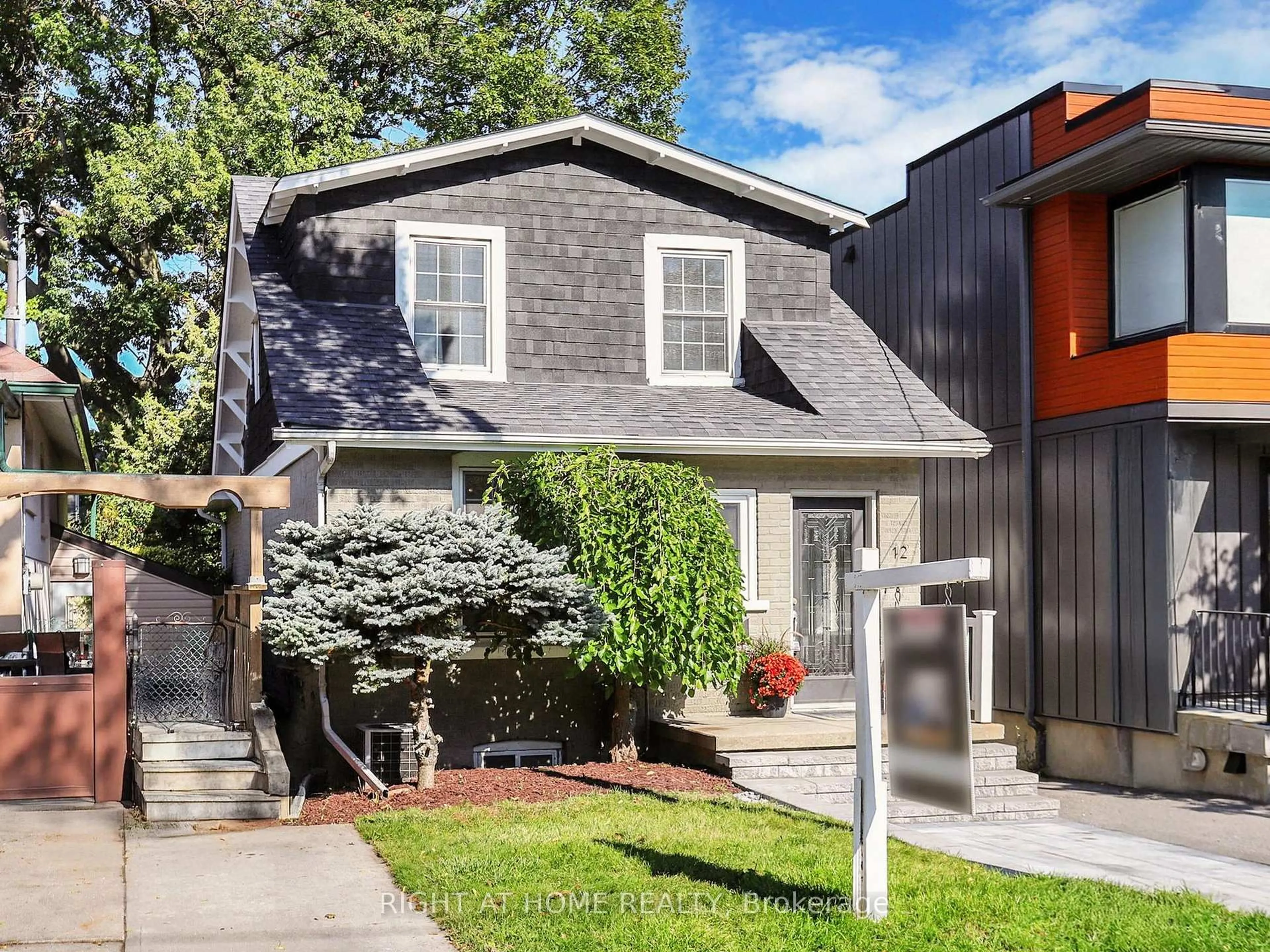 Home with brick exterior material, street for 12 Westbrook Ave, Toronto Ontario M4C 2G2