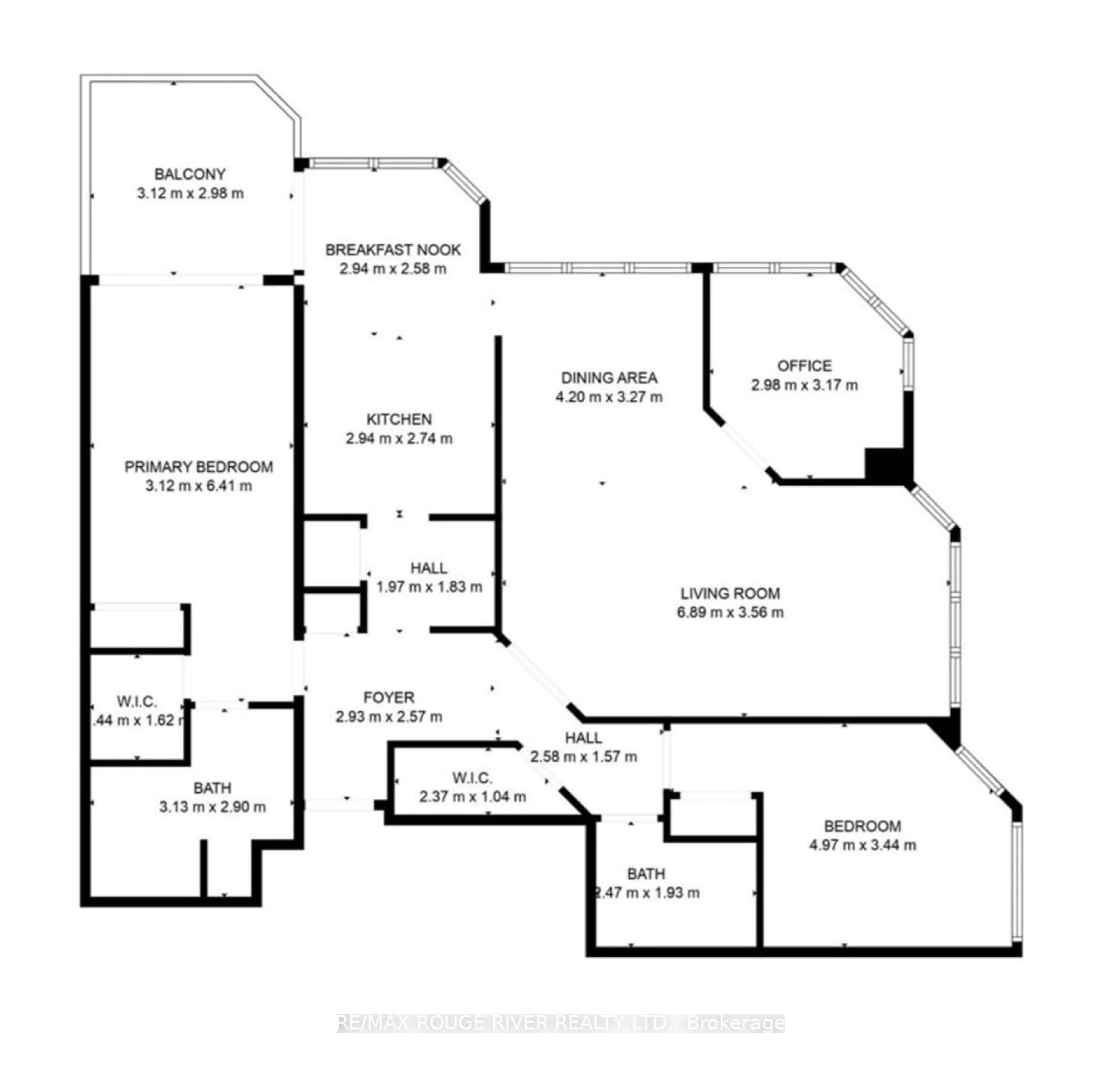 Floor plan for 1890 Valley Farm Rd #604, Pickering Ontario L1V 6B4