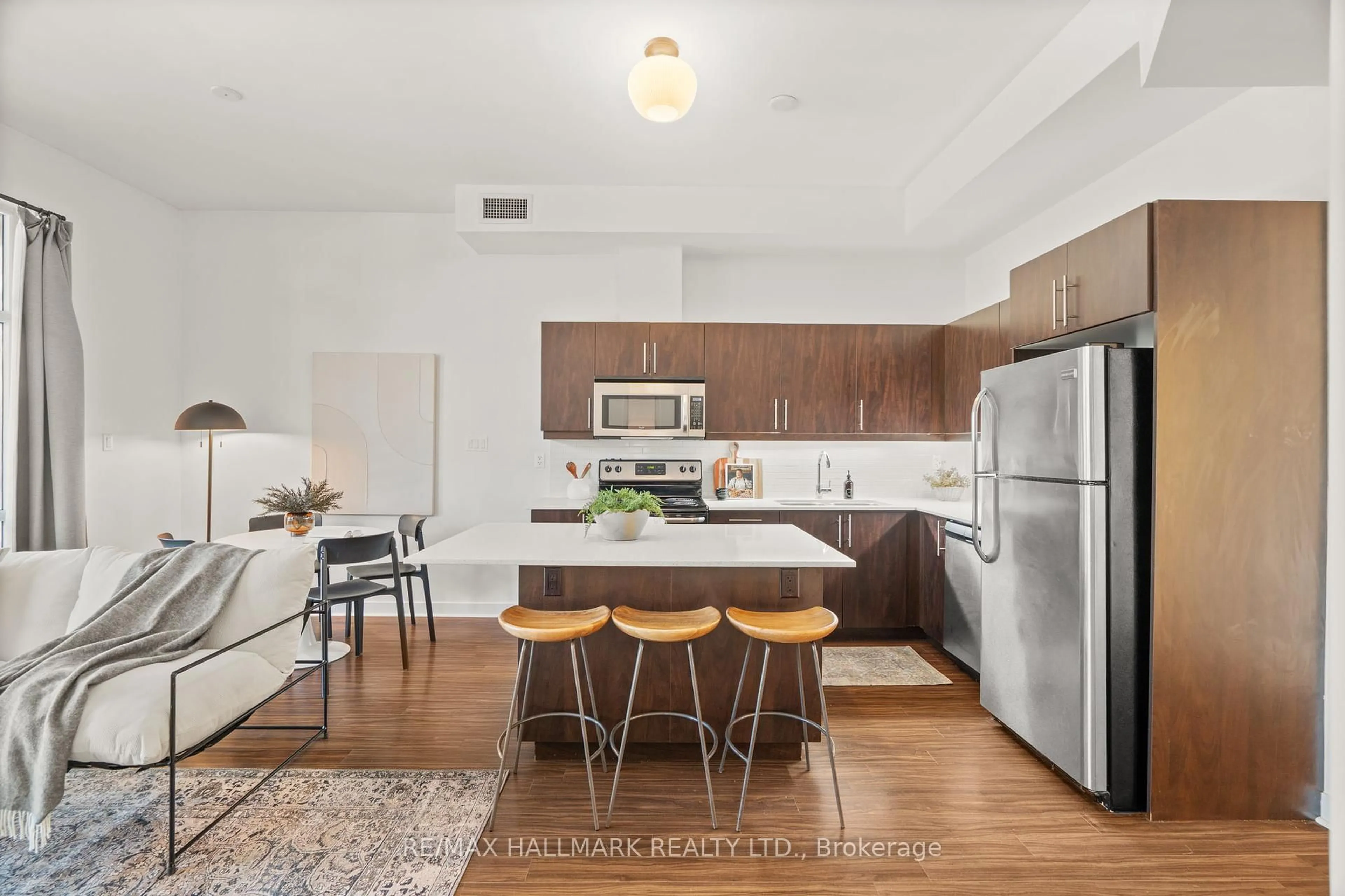 Open concept kitchen, unknown for 53 Colgate Ave #201, Toronto Ontario M4M 1N6