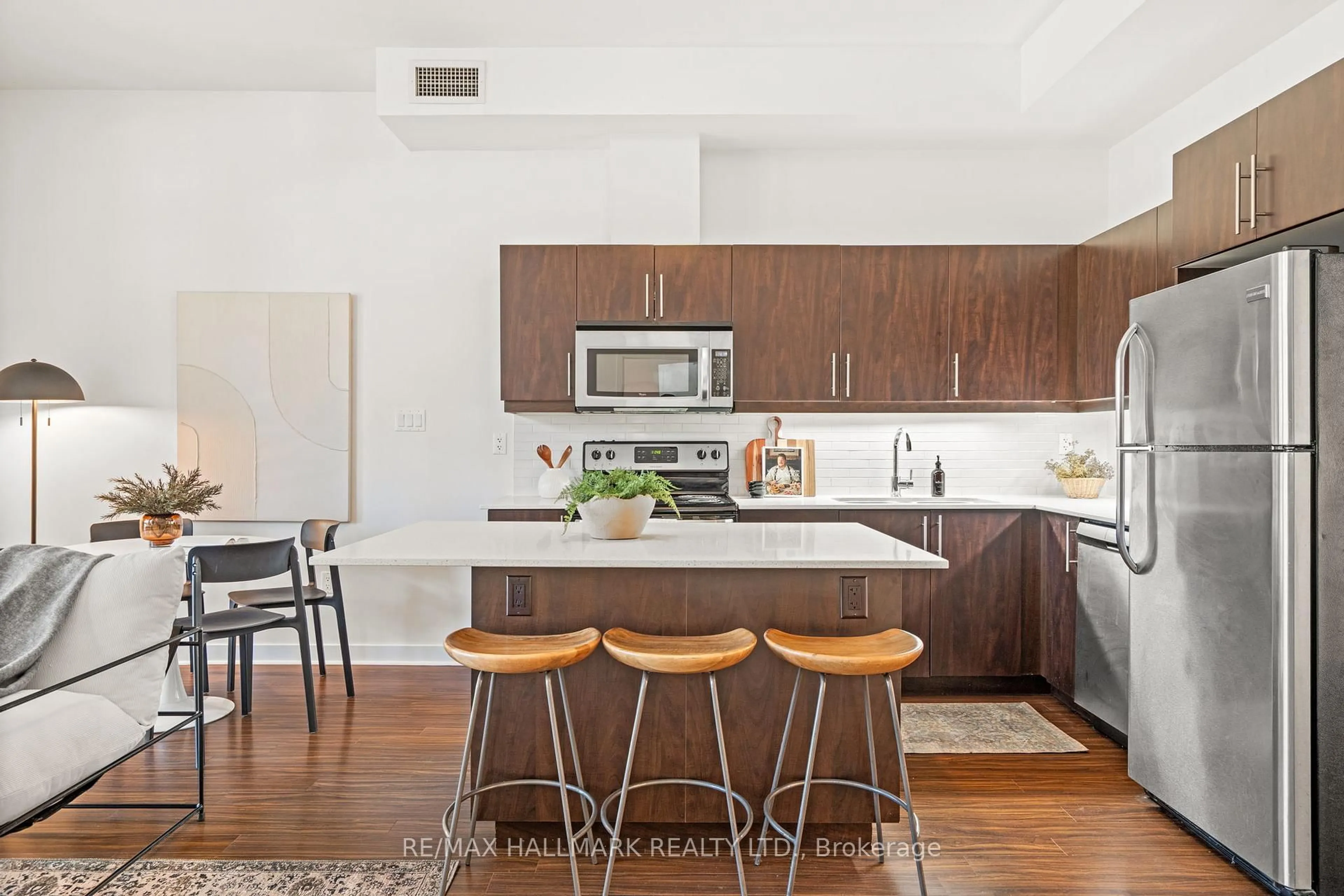 Open concept kitchen, unknown for 53 Colgate Ave #201, Toronto Ontario M4M 1N6