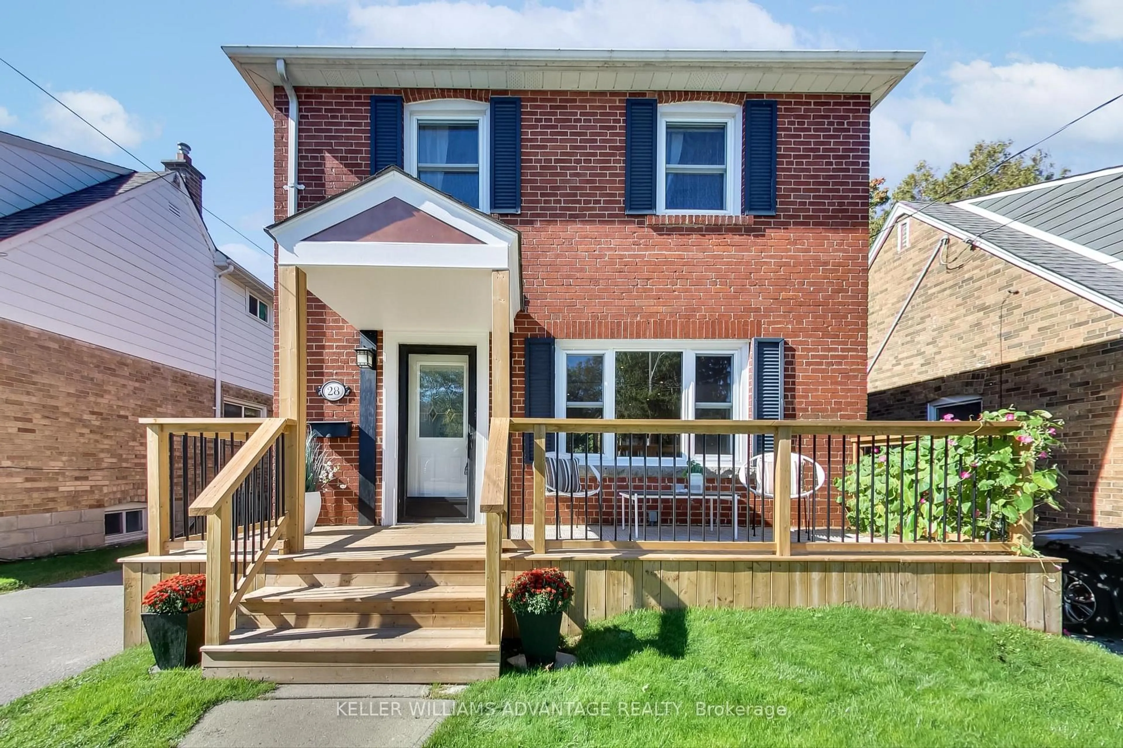 Home with brick exterior material, street for 28 Avalon Blvd, Toronto Ontario M1N 3J2