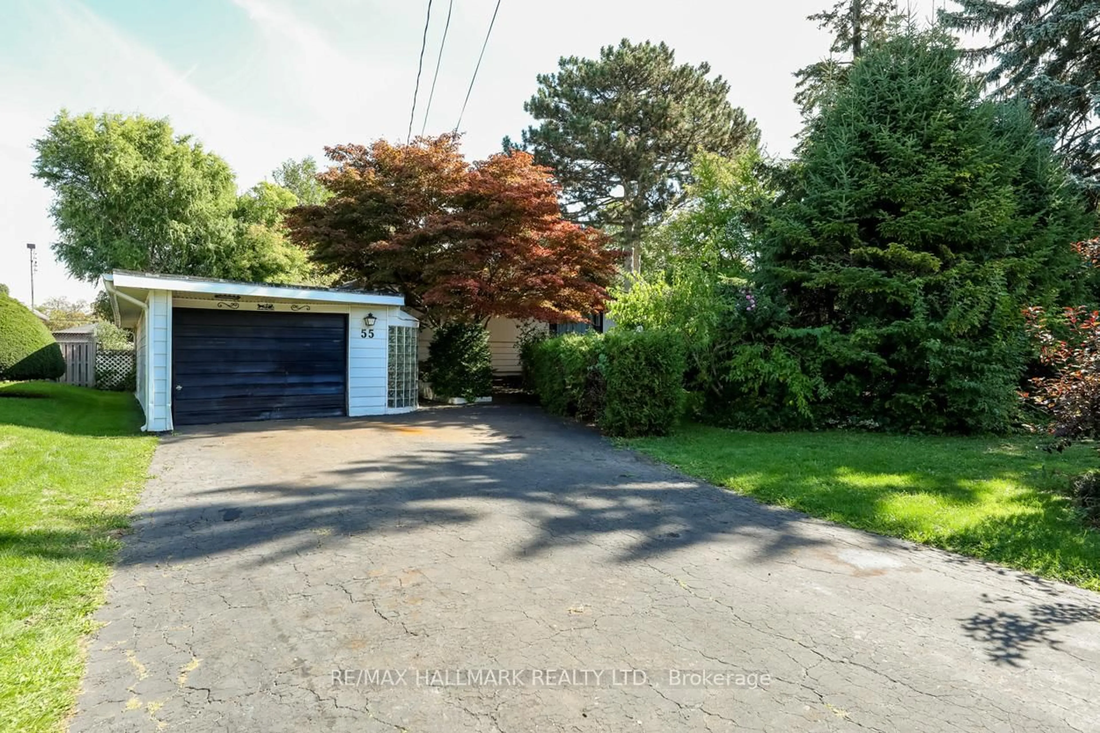 A pic from outside/outdoor area/front of a property/back of a property/a pic from drone, street for 55 Wexford Blvd, Toronto Ontario M1R 1L2
