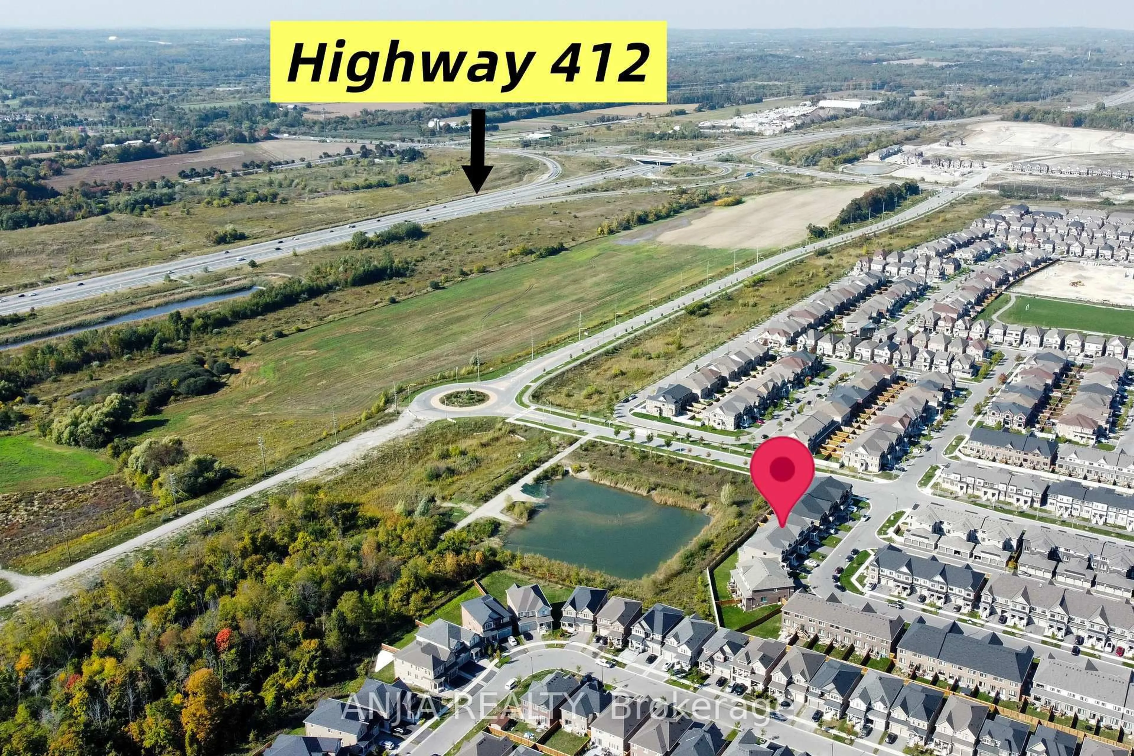 A pic from outside/outdoor area/front of a property/back of a property/a pic from drone, street for 16 Velvet Dr, Whitby Ontario L1P 0P6