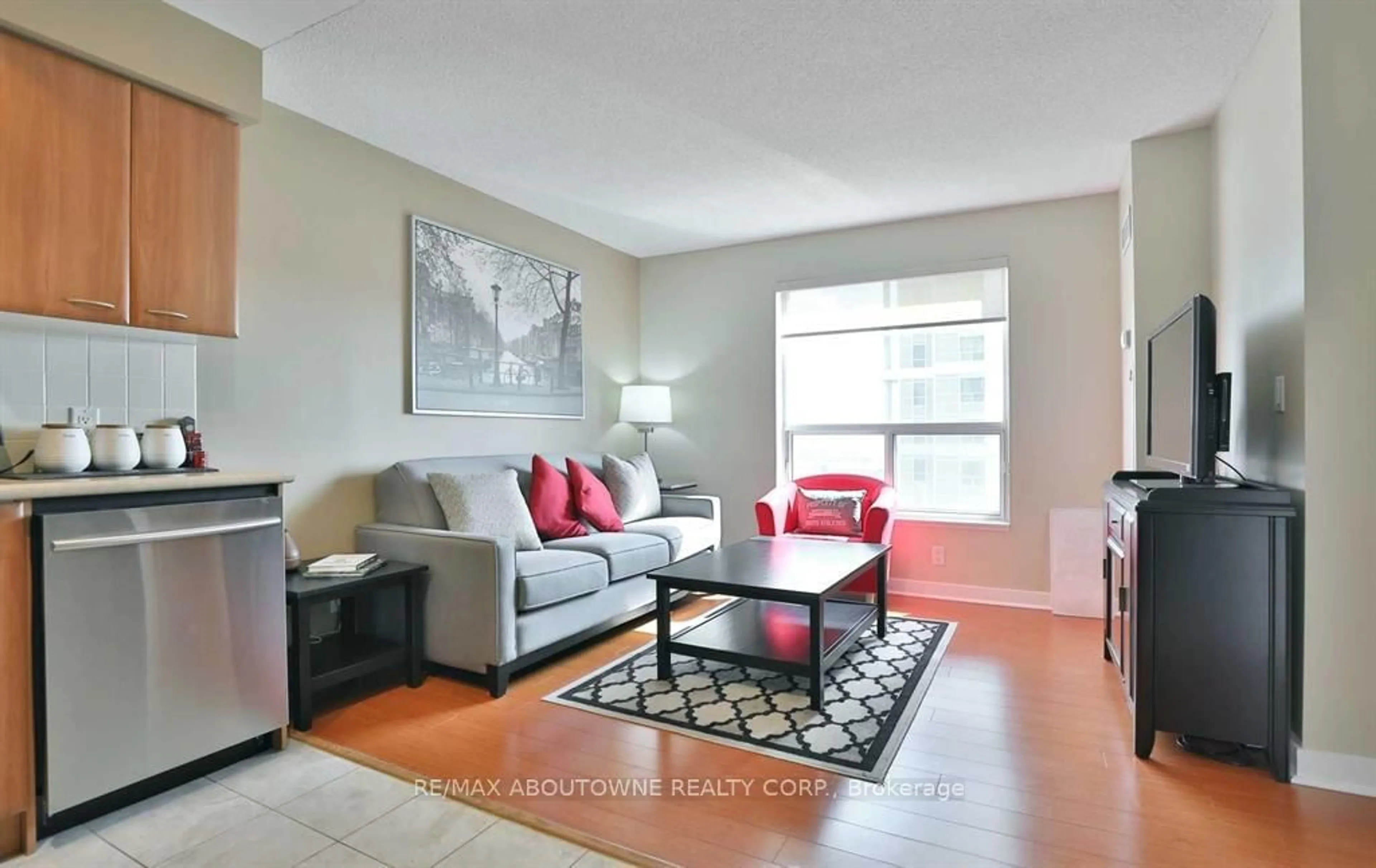 Living room with furniture, unknown for 36 Lee Centre Dr #3205, Toronto Ontario M1H 3K2