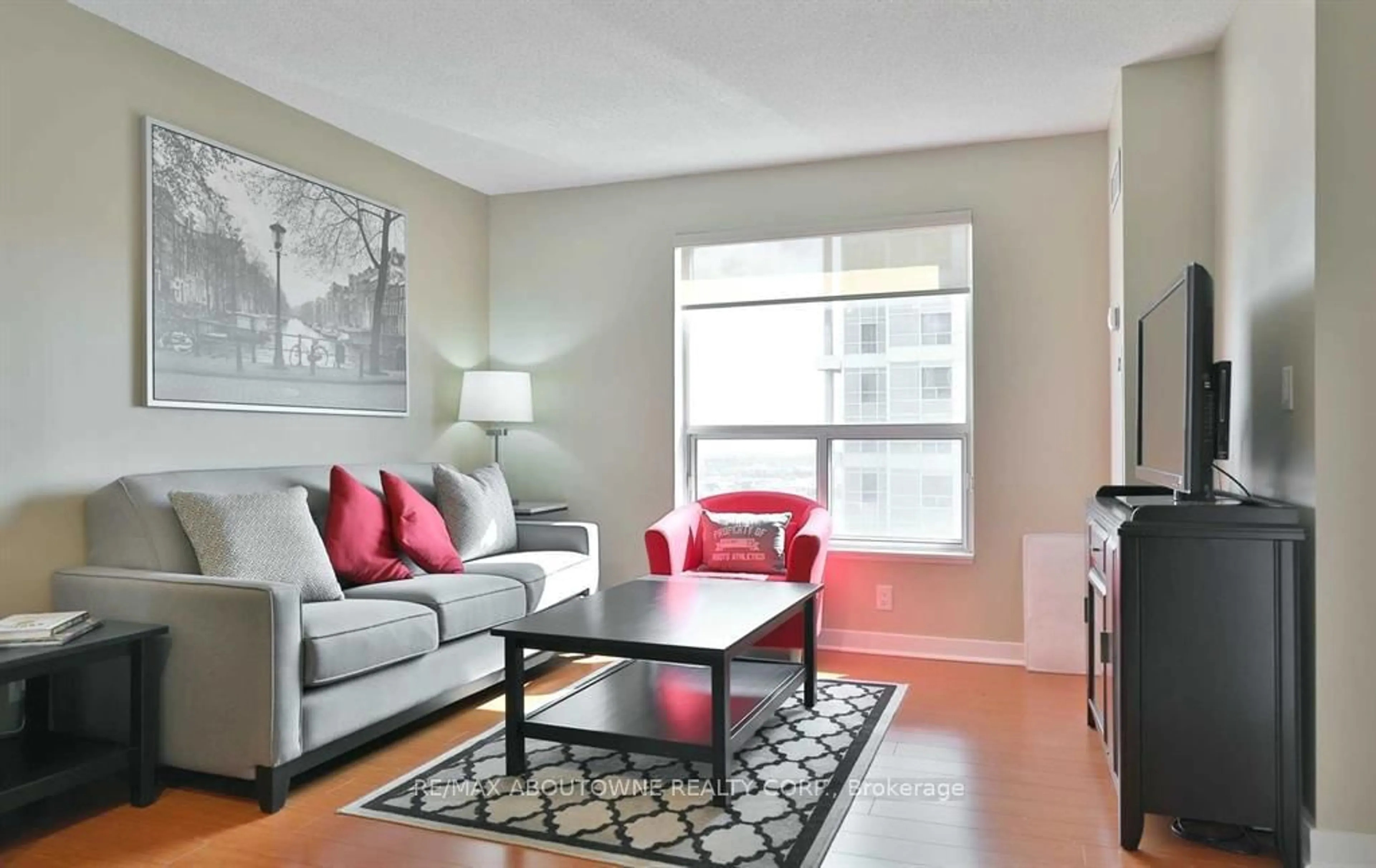 Living room with furniture, unknown for 36 Lee Centre Dr #3205, Toronto Ontario M1H 3K2