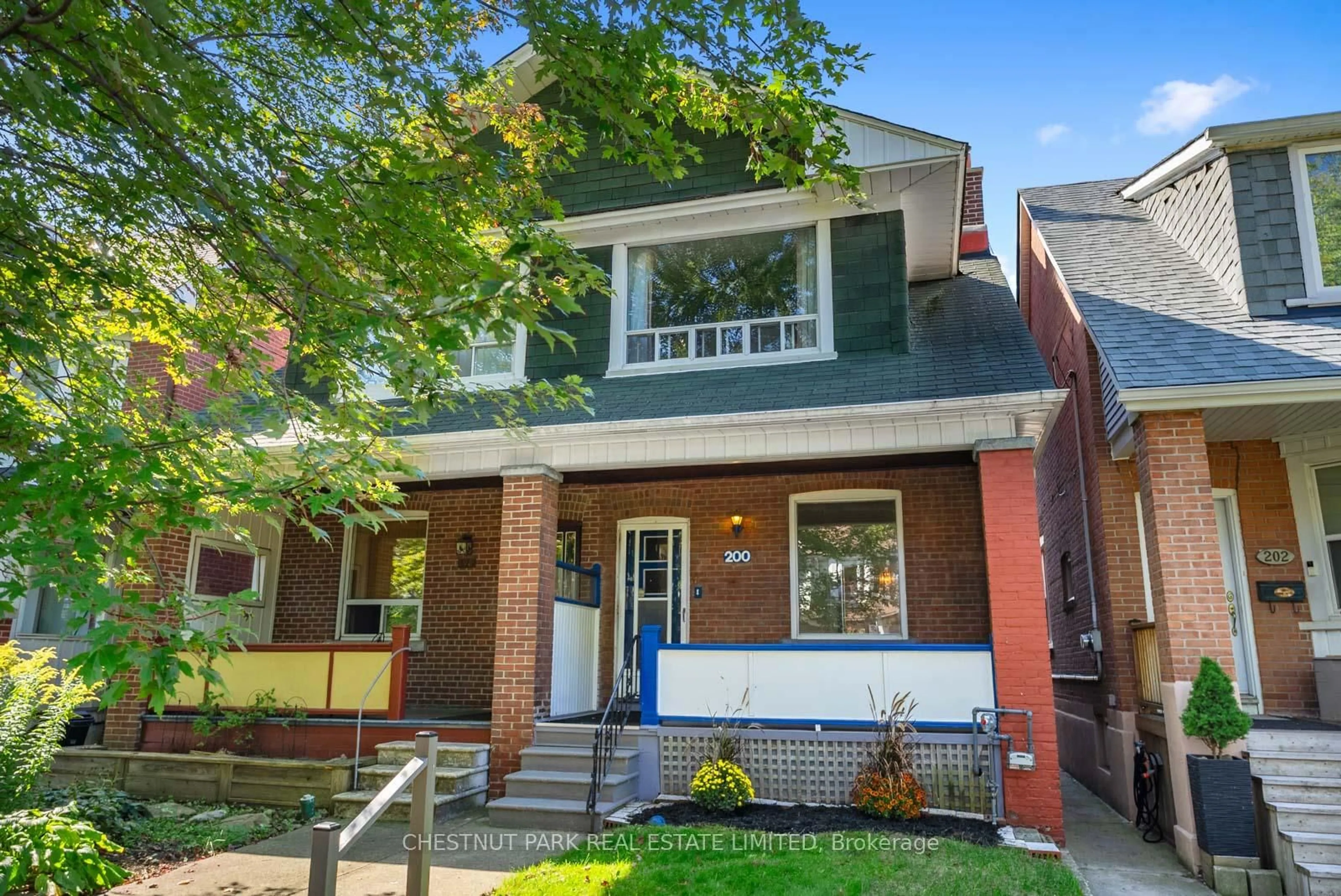 Home with brick exterior material, street for 200 Gillard Ave, Toronto Ontario M4J 4N8