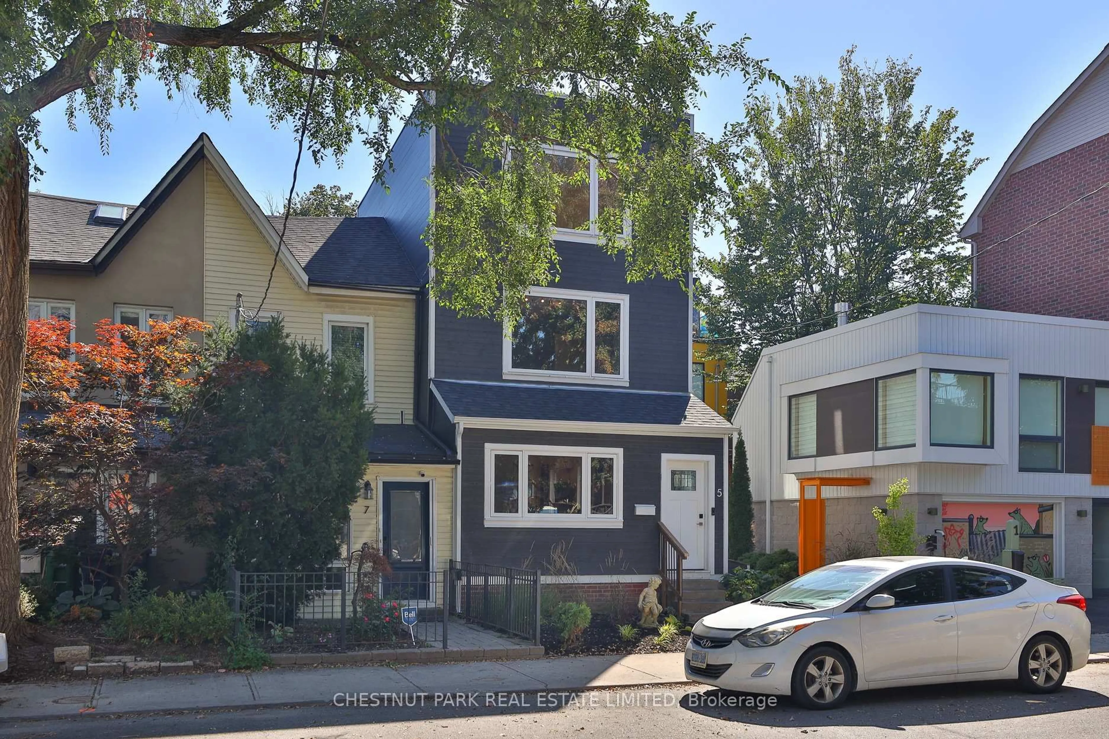 Home with brick exterior material, street for 5 Minto St, Toronto Ontario M4L 1B5